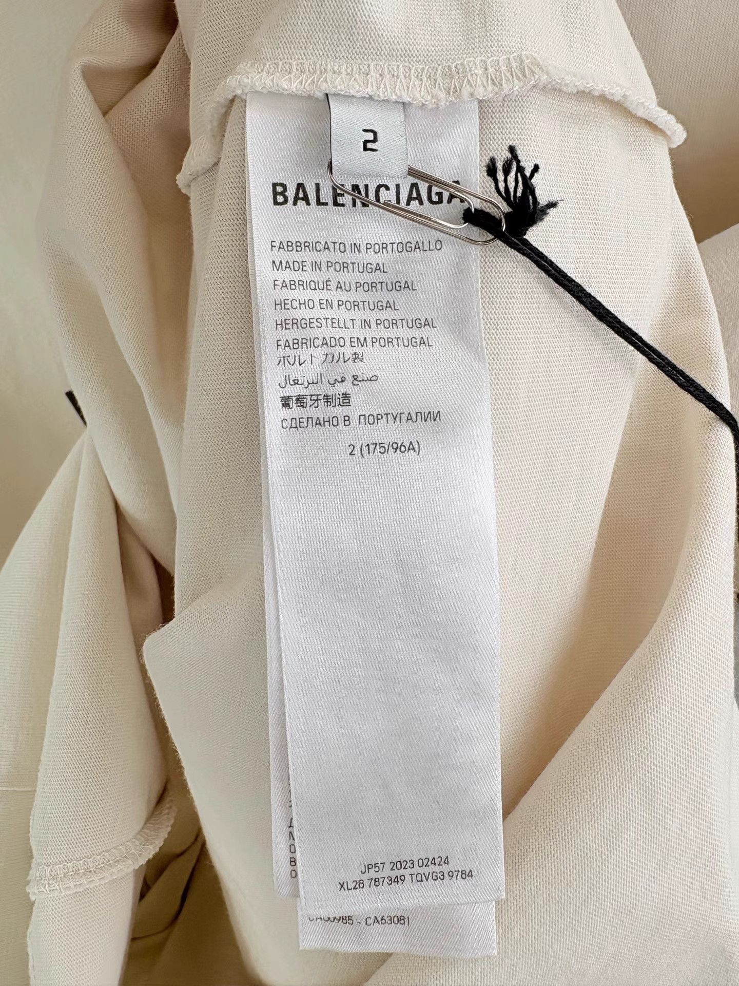 Balenciaga Balenciaga Men's Short Sleeve T-shirt Size US M / EU 48-50 / 2 - 5 Thumbnail
