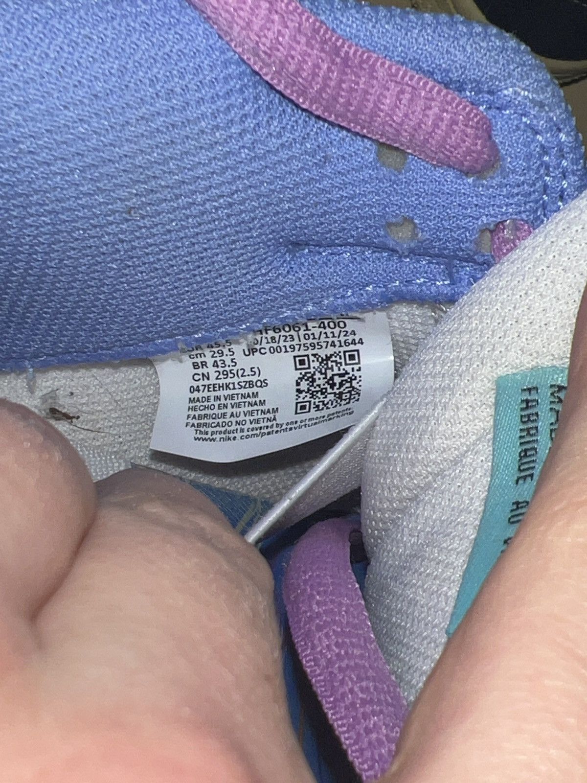 Nike Nike SB Dunk Low Futura Laboratories Bleached Size US 12.5 / EU 45-46 - 8 Thumbnail