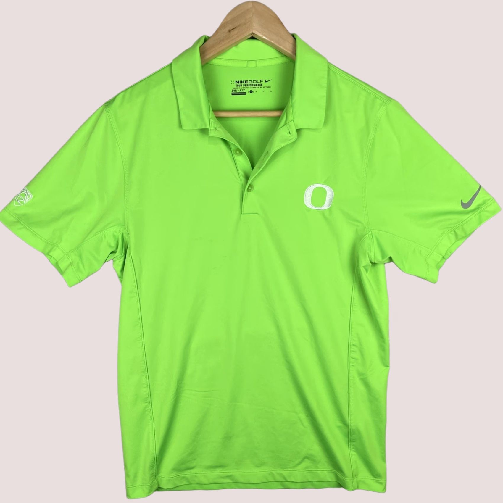 Nike Nike Oregon Ducks Polo Shirt Men Small Green Dri-FIT PAC12 Team Issue University Sports Polo Size US S / EU 44-46 / 1 - 1 Thumbnail