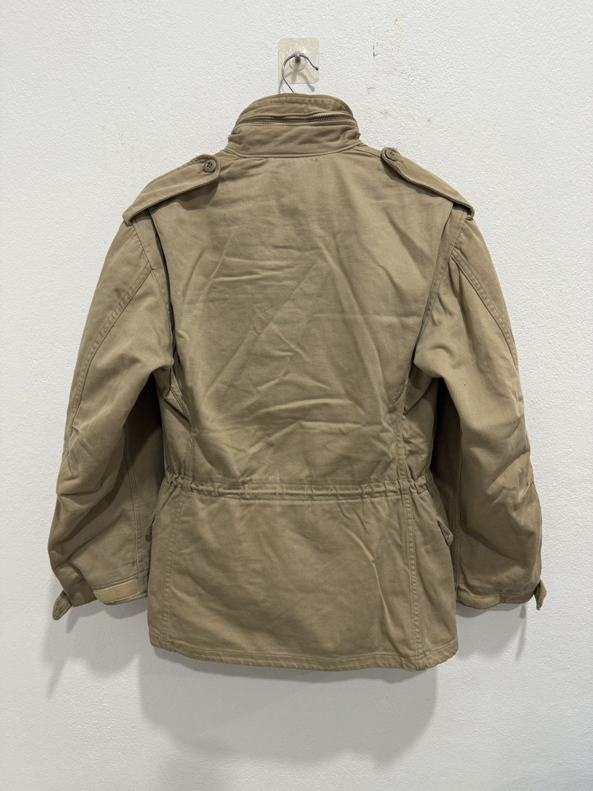 Alpha Industries VINTAGE M65 Field Jacket, Alpha Industries Tan Khaki Rare Size US S / EU 44-46 / 1 - 7 Thumbnail