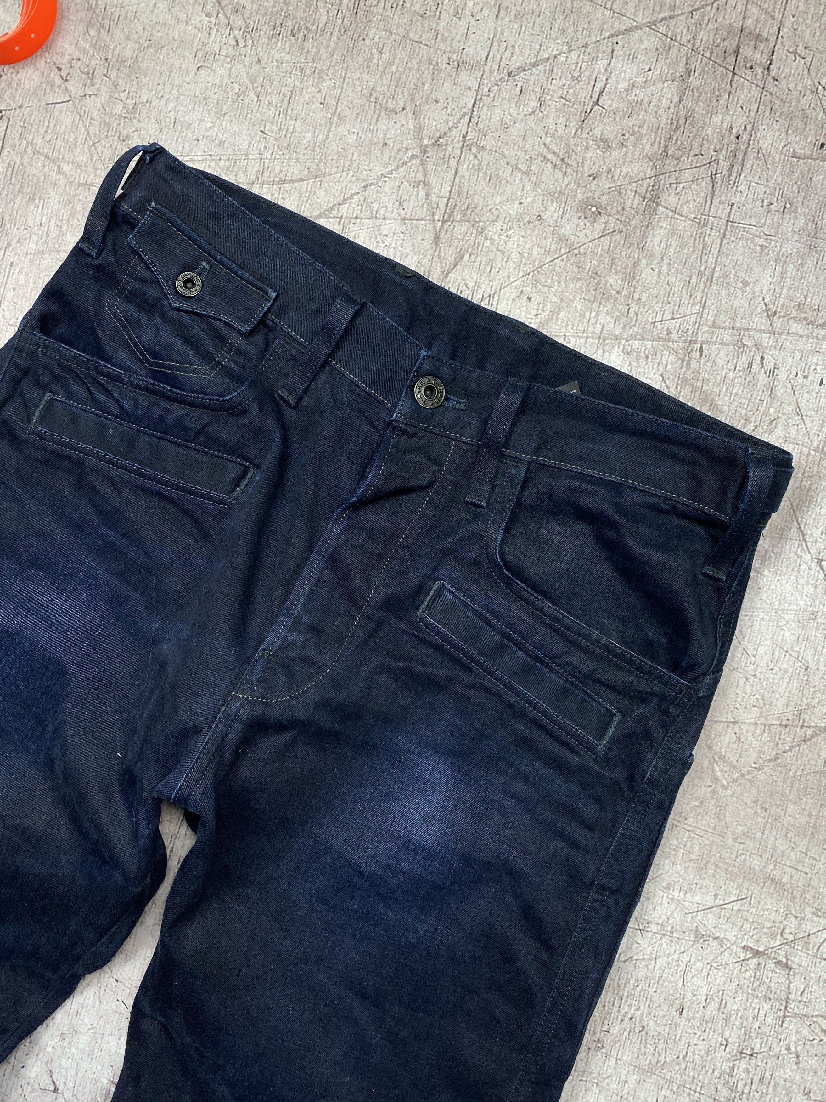 G-Star G Star Raw Vintage Mens 3D Loose Tapered Denim Pants Size US 30 / EU 46 - 2 Thumbnail
