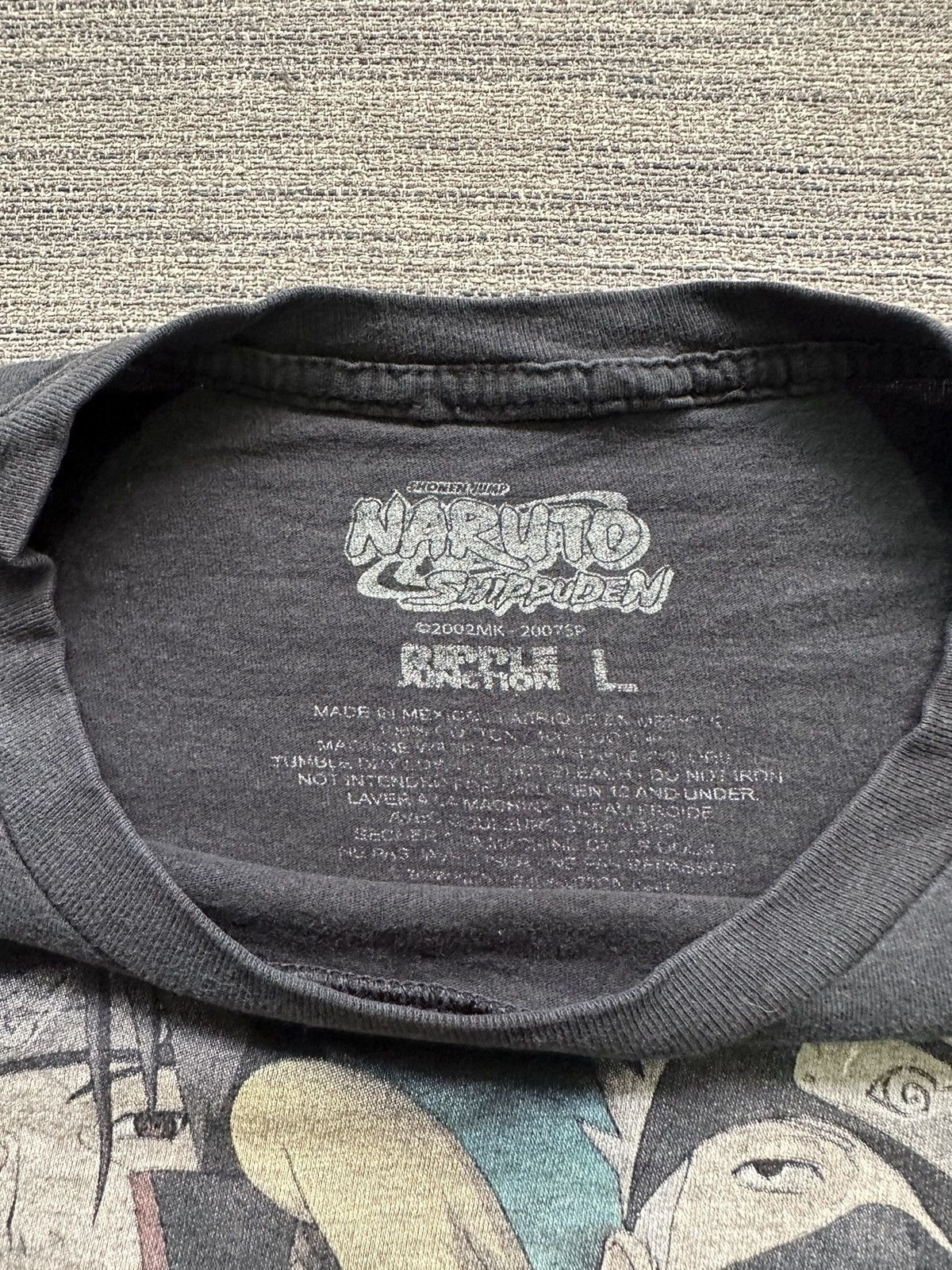 Anime × Japanese Brand × Vintage Vintage Naruto Shippuden Shonen Jump Anime Japan Tees Size US L / EU 52-54 / 3 - 3 Thumbnail