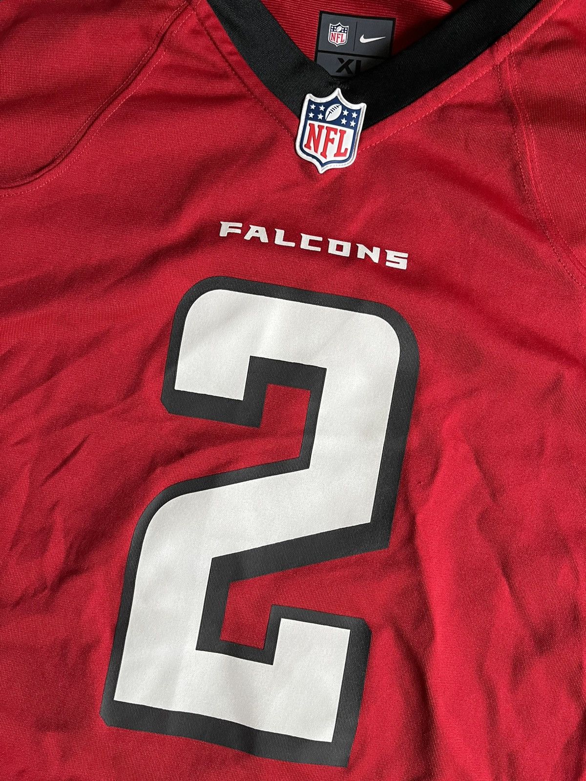 NFL Vintage Nike Atlanta Falcons #2 Matt Ryan 2012 NFL Jersey Size US XL / EU 56 / 4 - 2 Thumbnail