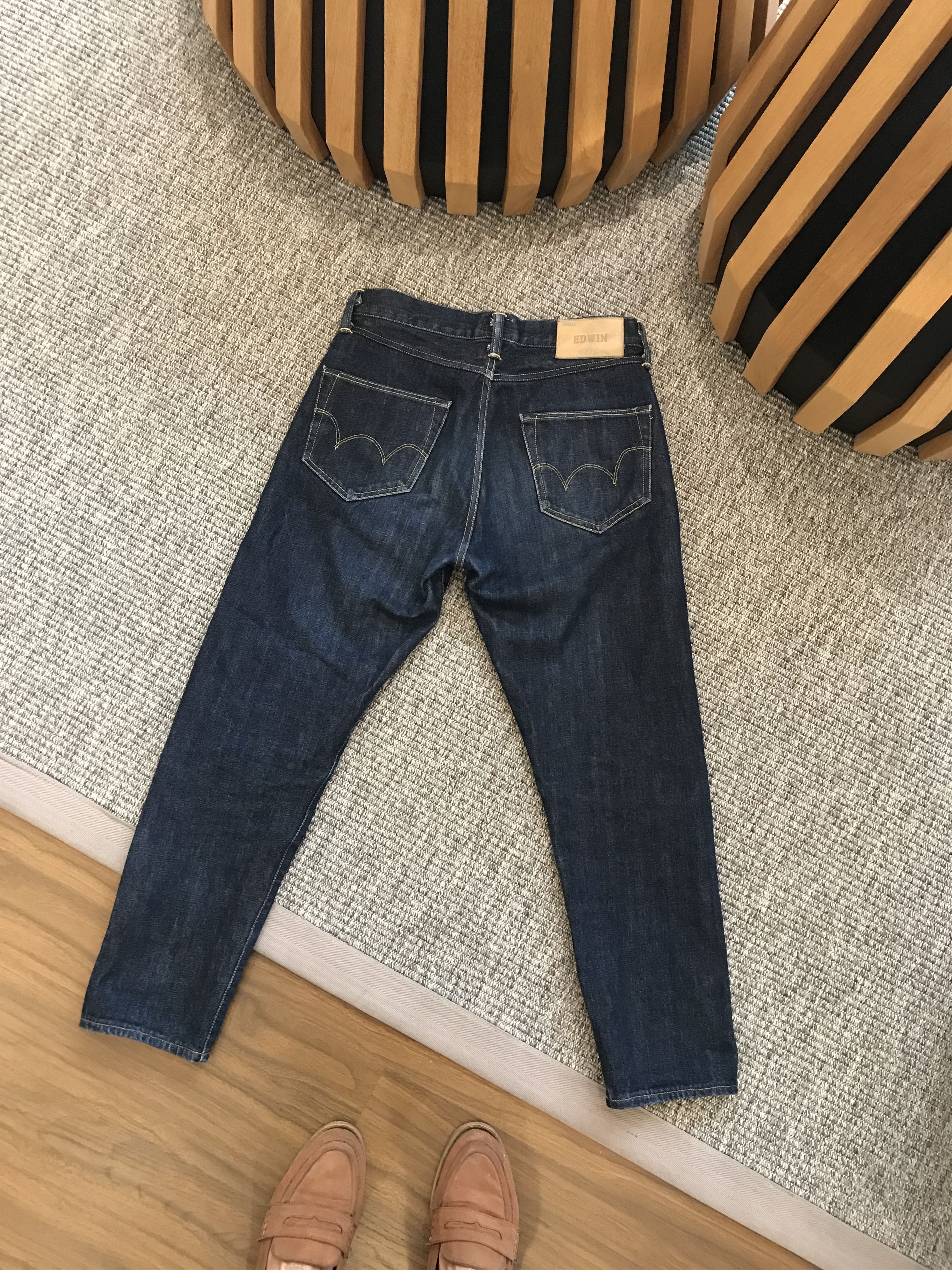 Edwin Edwin Selvedge Denim Tapered “Tokyo Japan” Size US 32 / EU 48 - 2 Thumbnail