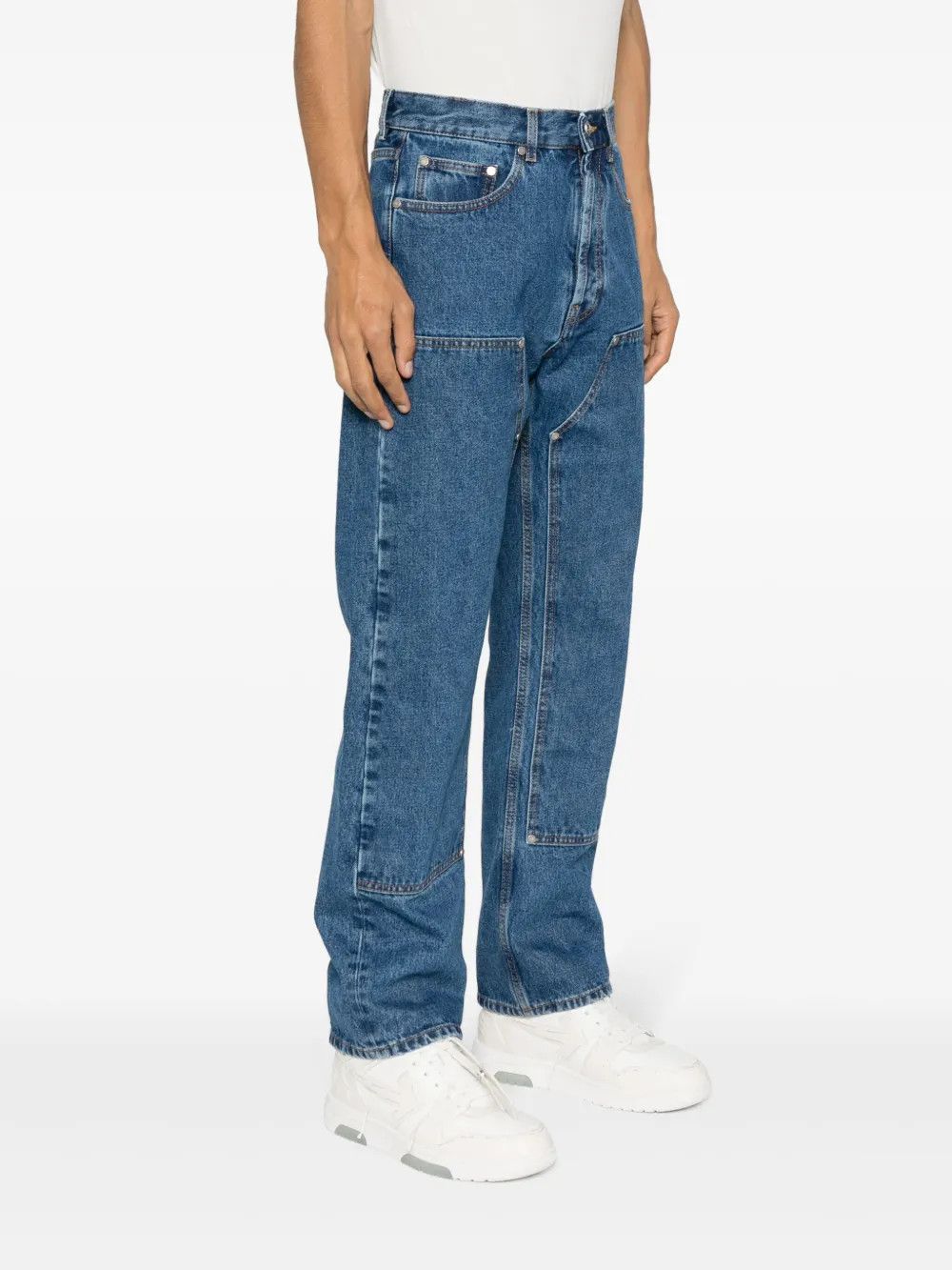 Palm Angels o1y0325 Denim Pant in Blue Size US 30 / EU 46 - 2 Thumbnail