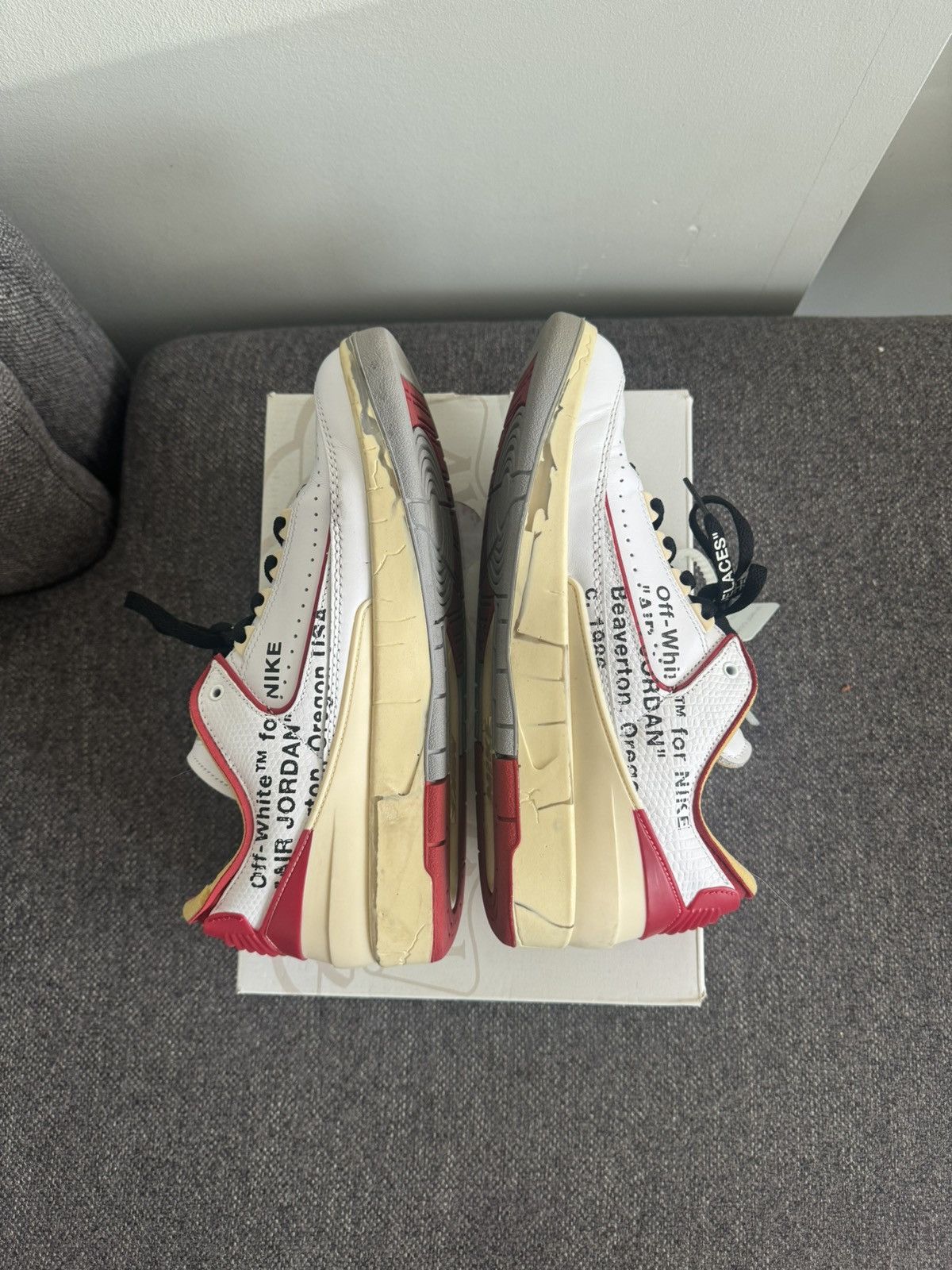 Jordan Brand × Off-White Air Jordan 2 Retro Low SP Size US 8 / EU 41 - 10 Thumbnail