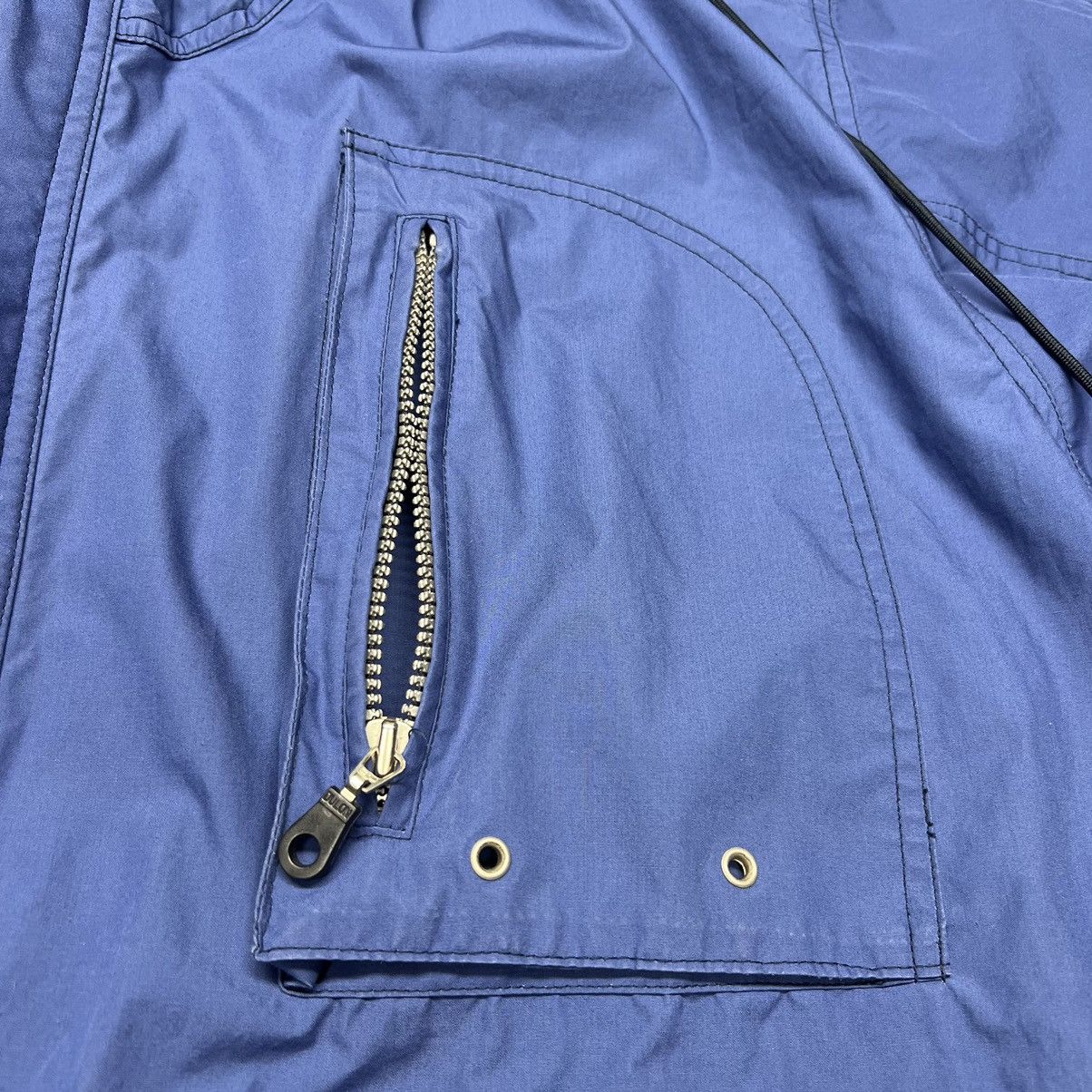 London Fog × Vintage VTG London Fog Jacket Blue Pocket Hood Zip Long Coat Towne Size US L / EU 52-54 / 3 - 13 Thumbnail