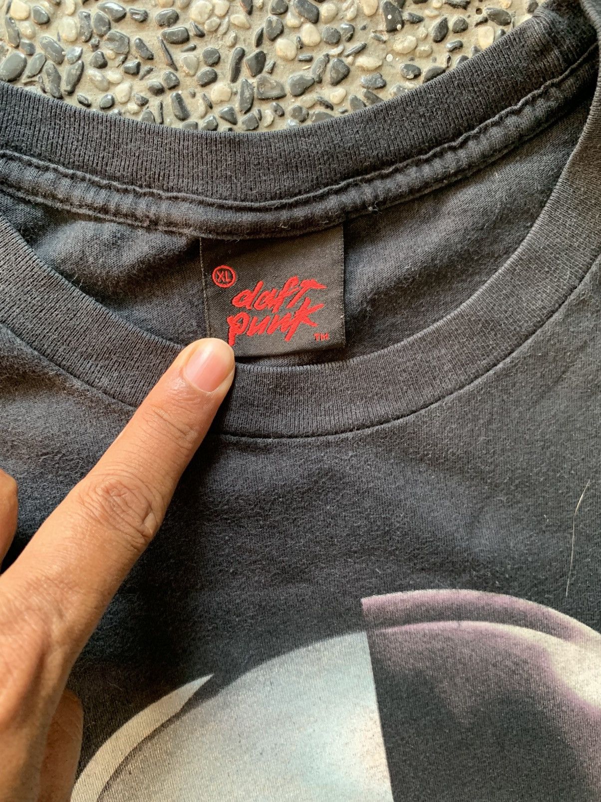Vintage Vintage Daft Punk Electronic Duo Promo T shirt Size US XL / EU 56 / 4 - 6 Thumbnail