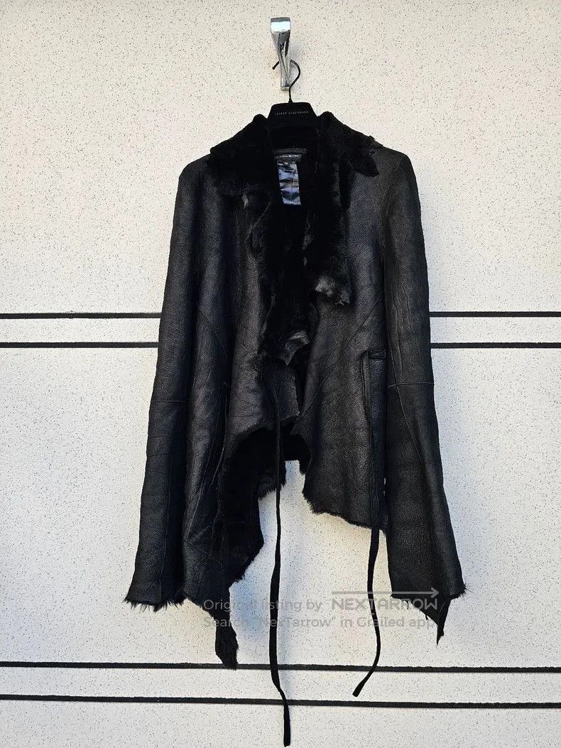 Ann Demeulemeester Ann Demeulemeester Fur-Lined Jacket. Size M / US 6-8 / IT 42-44 - 2 Thumbnail