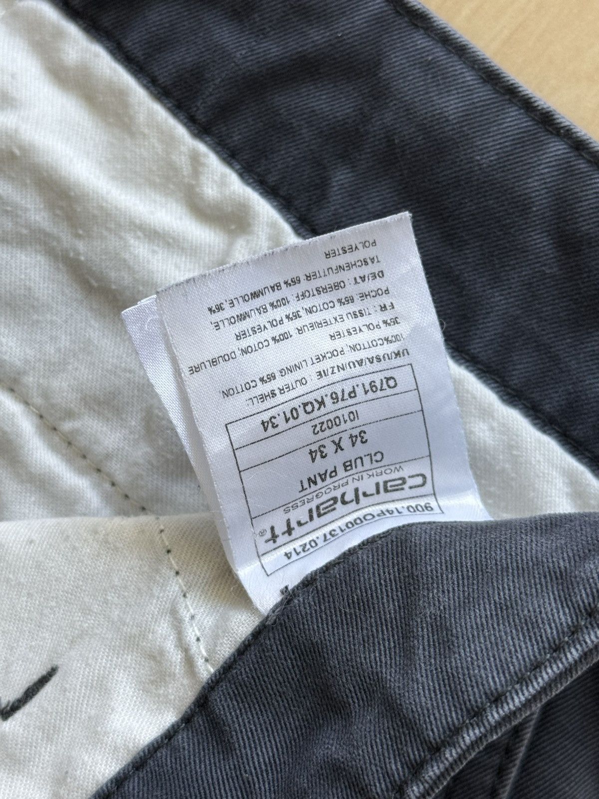 Carhartt Carhartt Vintage Club trousers chino pants 34x34 Size US 34 / EU 50 - 5 Thumbnail