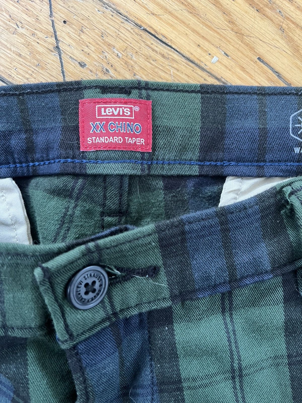 Levi's Vintage Levi Blue/Green Pants Size US 32 / EU 48 - 2 Thumbnail