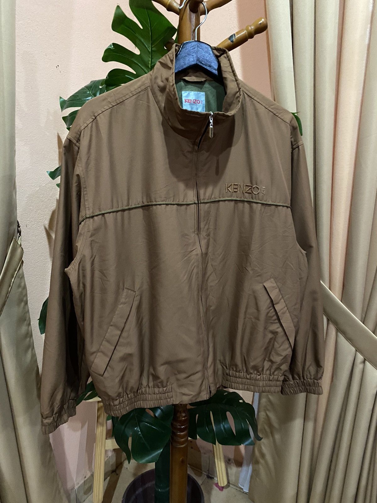 Kenzo VINTAGE KENZO GOLF WINDBREAKER JACKET Size US L / EU 52-54 / 3 - 3 Thumbnail