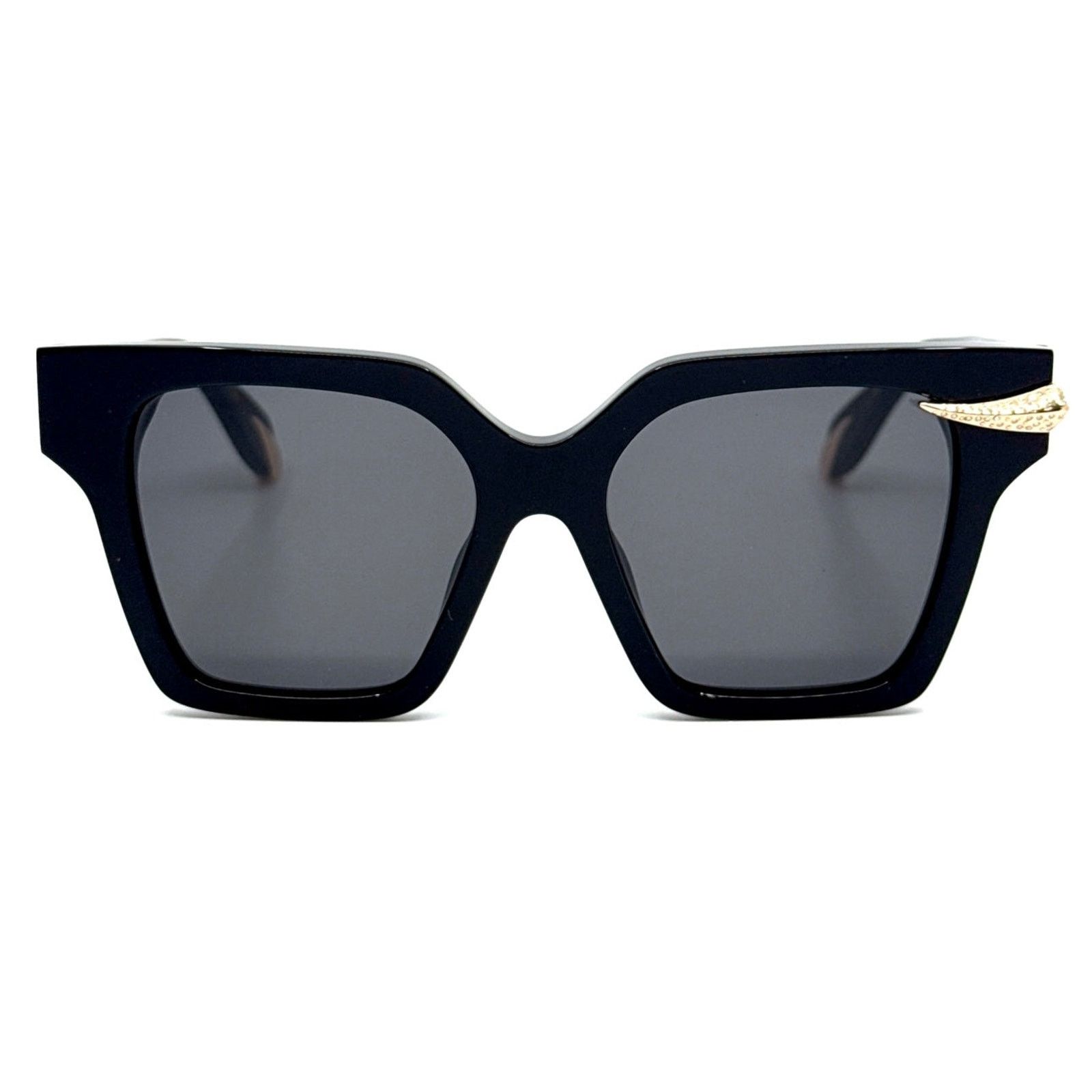 Roberto Cavalli New, ROBERTO CAVALLI Sunglasses SRC002S Col.700Y Authentic Size ONE SIZE - 2 Thumbnail