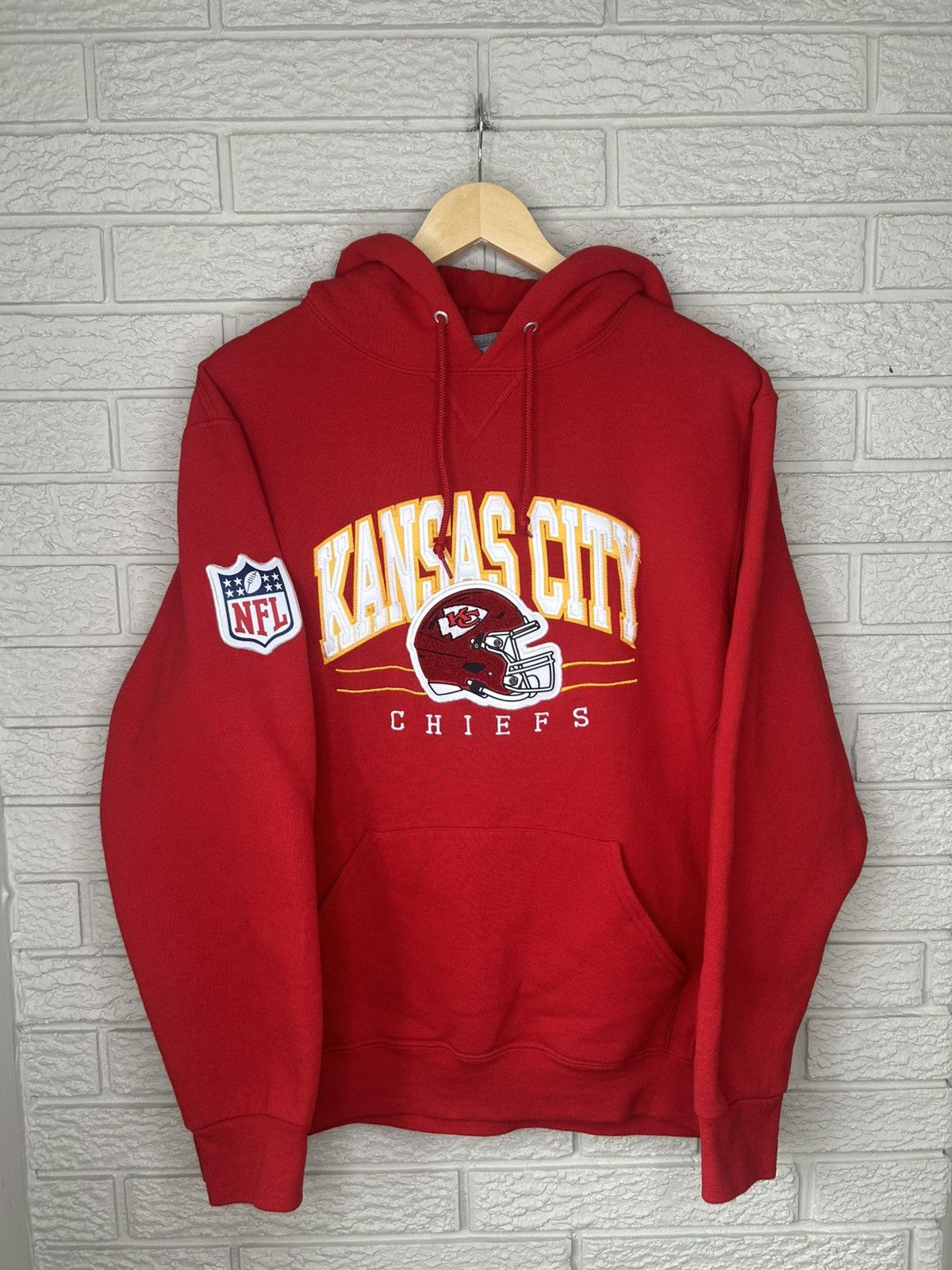 Russell Athletic Vintage Russell Athletic Kansas City Cheifs Hoodie Size US L / EU 52-54 / 3 - 2 Thumbnail