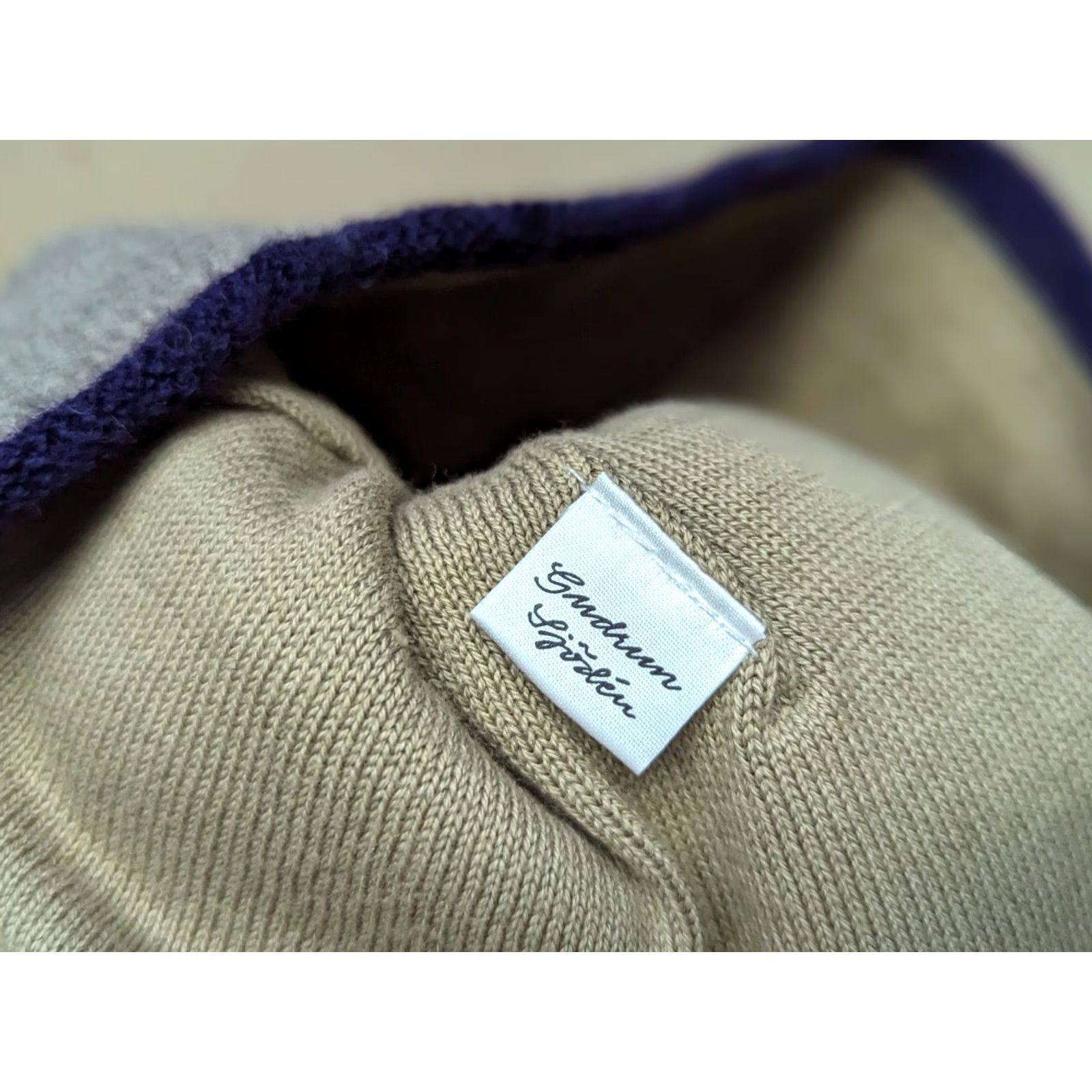 Vintage Gudrun Sjoden Womens Beanie Hat Size S-M 100% Wool Embroidered Fleece Ladies Size M / US 6-8 / IT 42-44 - 6 Thumbnail