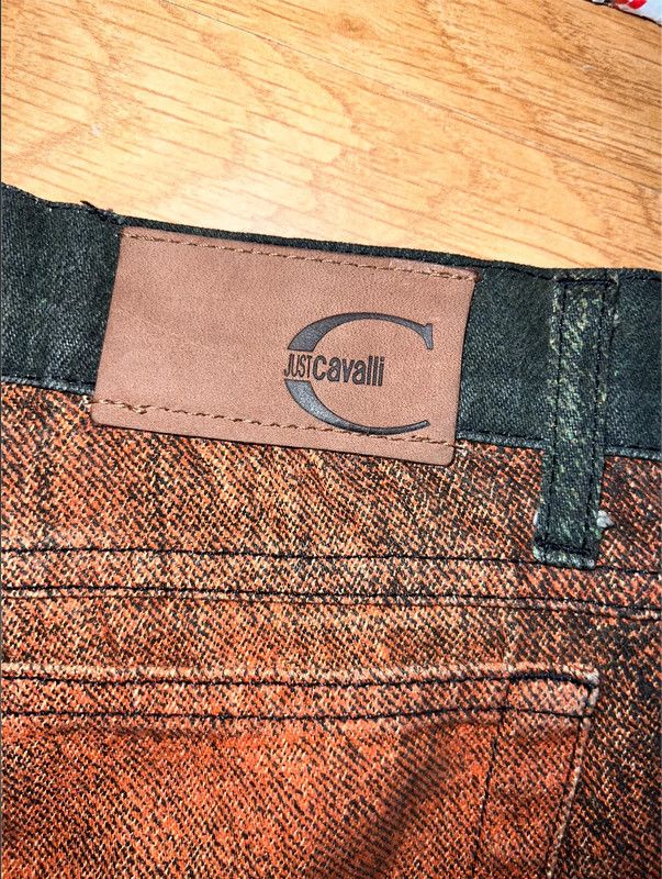 Roberto Cavalli vintage Just Cavalli jeans Size 29" - 4 Thumbnail