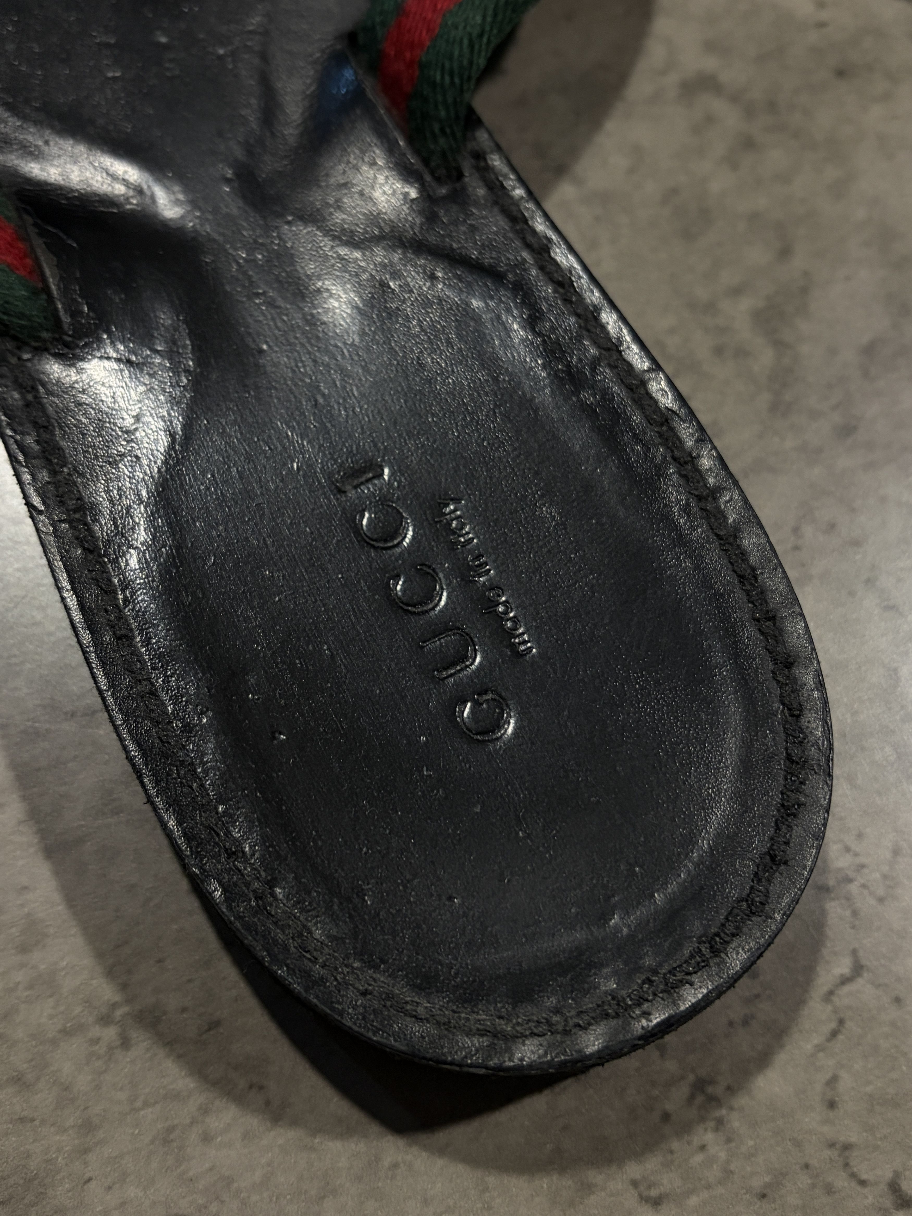 Gucci Gucci Leather Thong Sandals Size US 6.5 / EU 39-40 - 3 Thumbnail