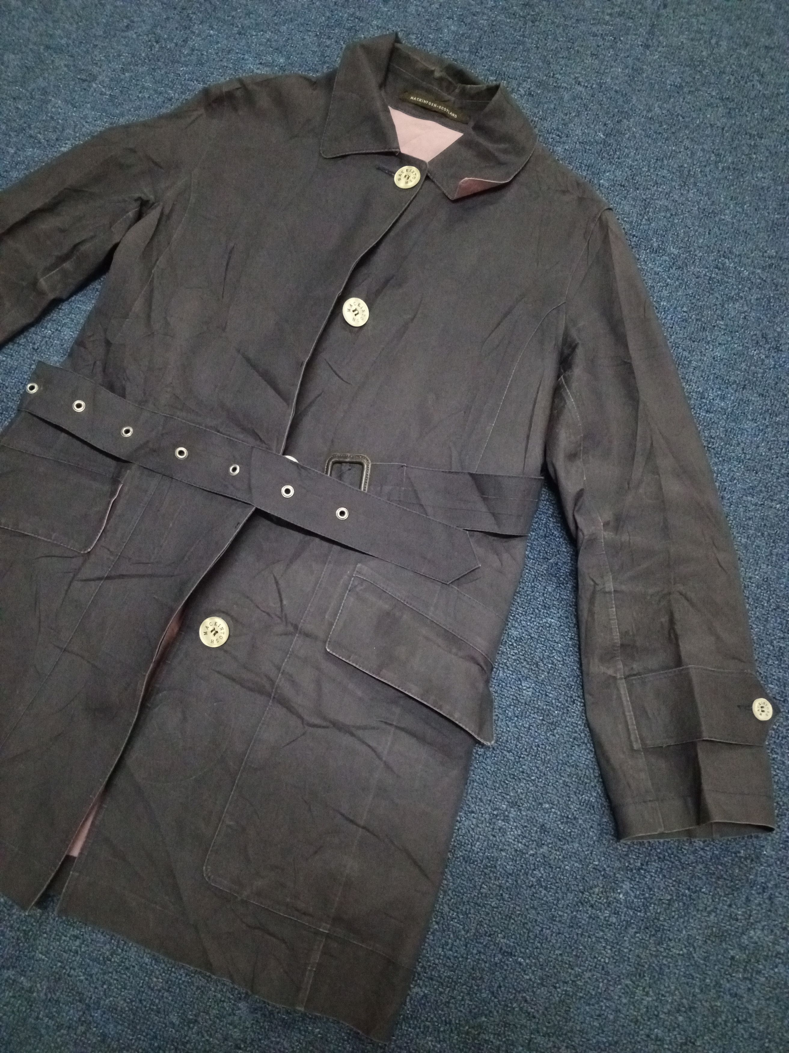 Mackintosh 🔥Y60-02 ID🔥MACKINTOSH-SCOTLAND LONG COAT Size US L / EU 52-54 / 3 - 3 Thumbnail
