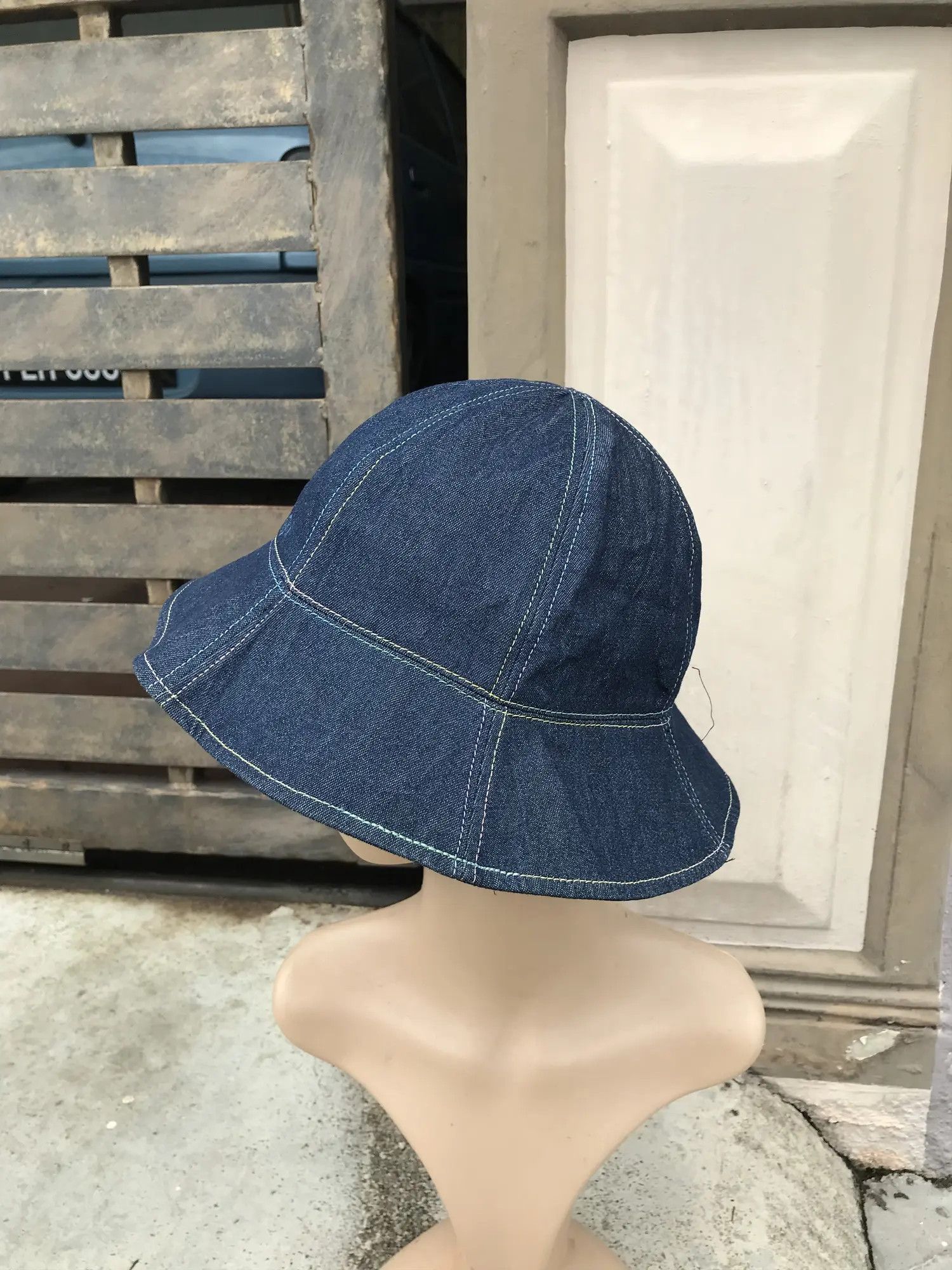 Kansai Yamamoto Kansai Denim Hat Size ONE SIZE - 7 Thumbnail