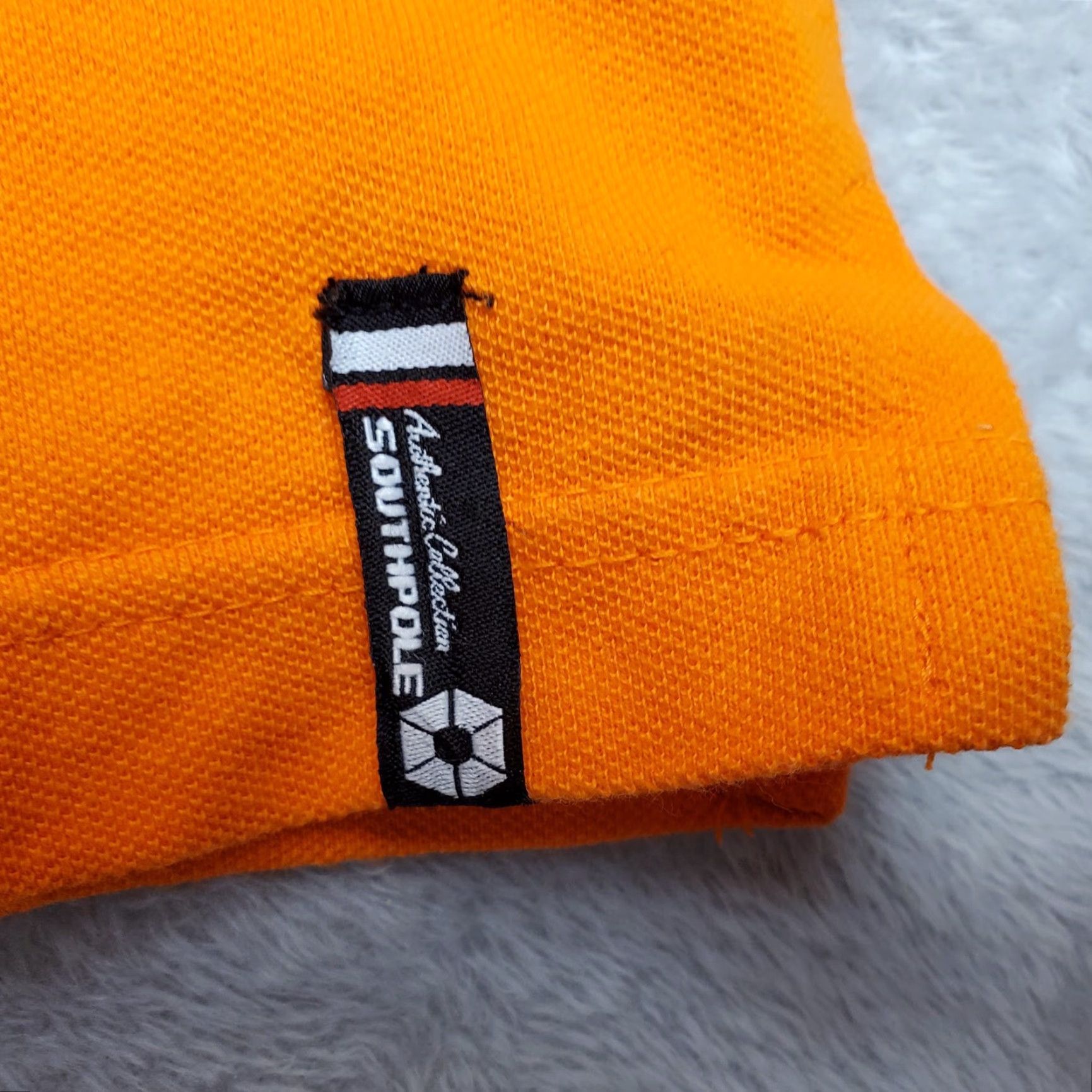 Southpole VINTAGE Southpole Shirt Mens L Orange 100% Cotton Polo Casual 90s Polo Shirt Mens Orange 90s Vintage Southpole Shirt Mens L Size US L / EU 52-54 / 3 - 4 Thumbnail
