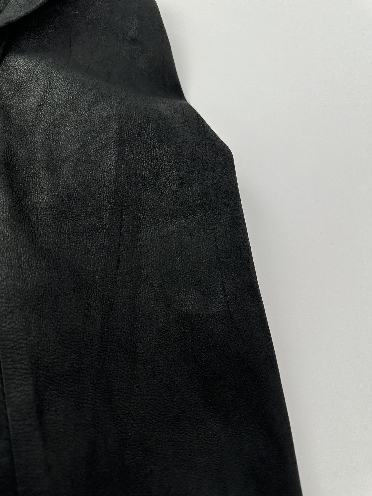 Ann Demeulemeester Ann Demeulemeester Asymmetrical Multi-Zipper Biker Leather Size S / US 4 / IT 40 - 12 Thumbnail