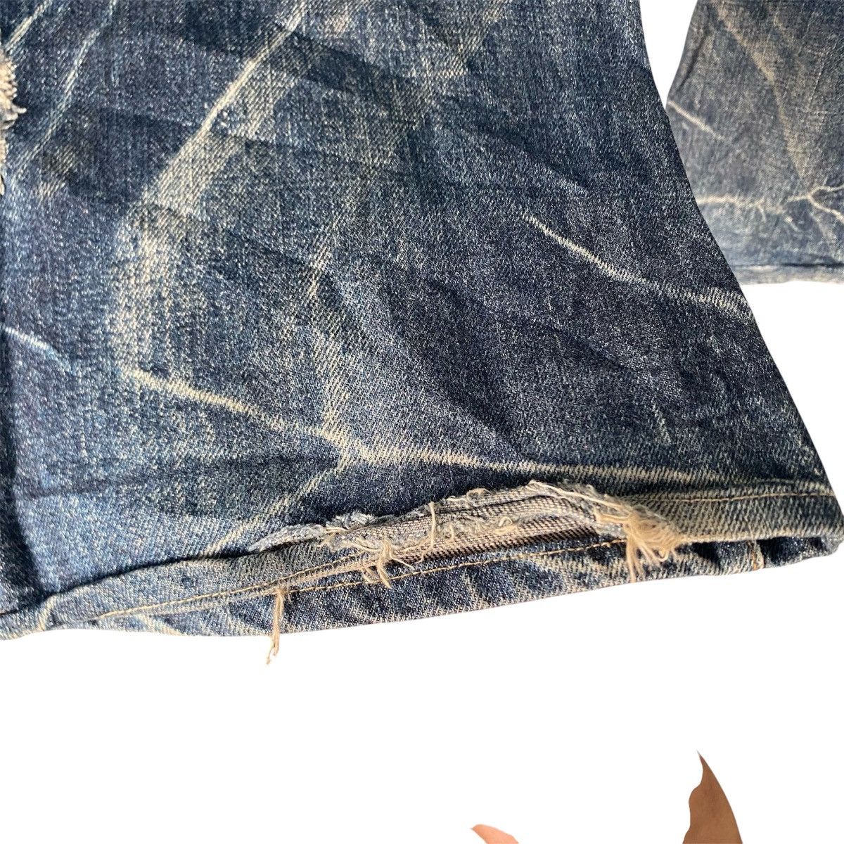 JACKROSE ‼️LAST DROP‼️Jackrose Low-rise Distressed Whisker Flared Denim Size US 31 - 14 Thumbnail