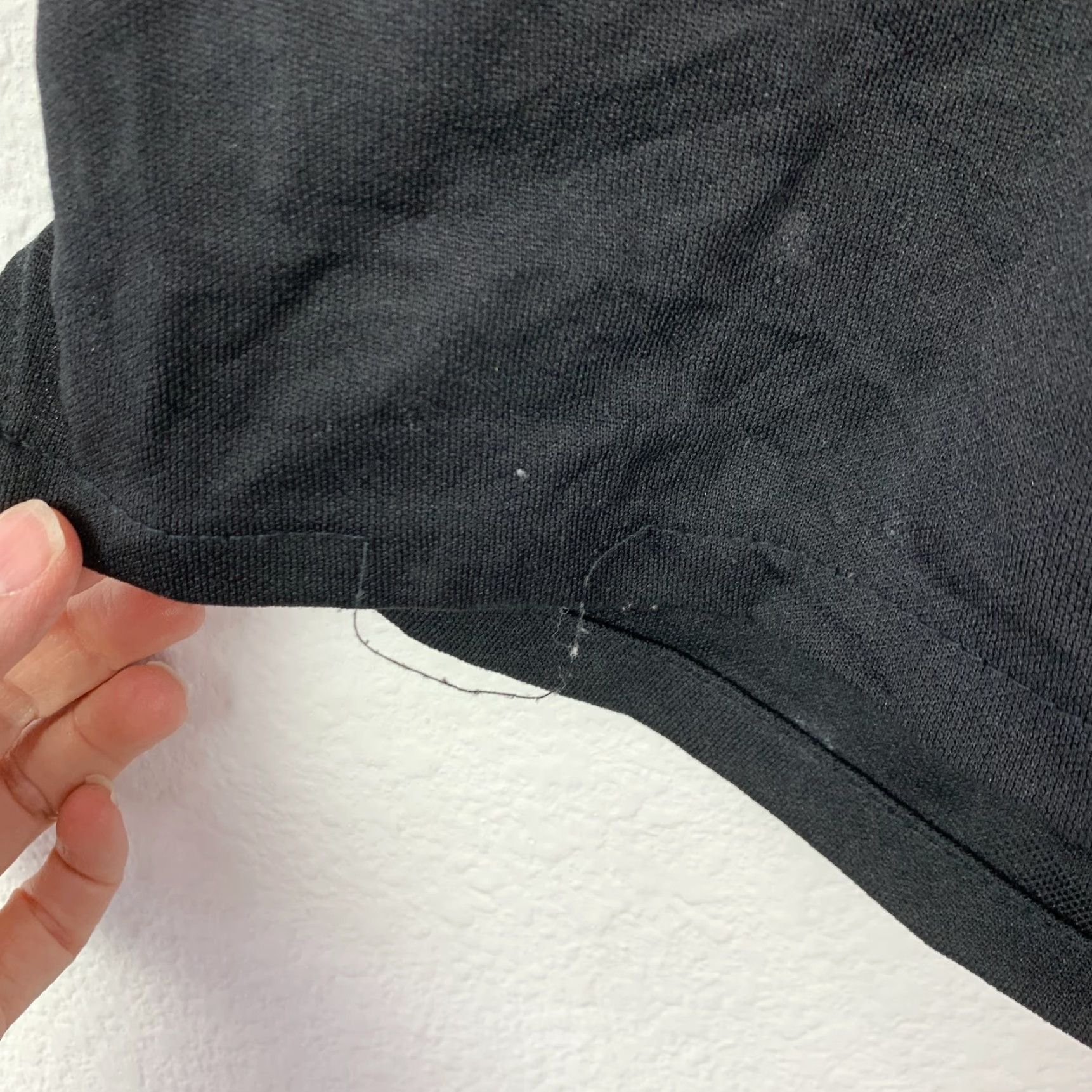 Vintage VINTAGE Black Athletic Shorts Women's Large 36-38 Dolphin Polyester Track Gym Running Jogging Yoga Size 36" / US 14 / IT 50 - 2 Thumbnail