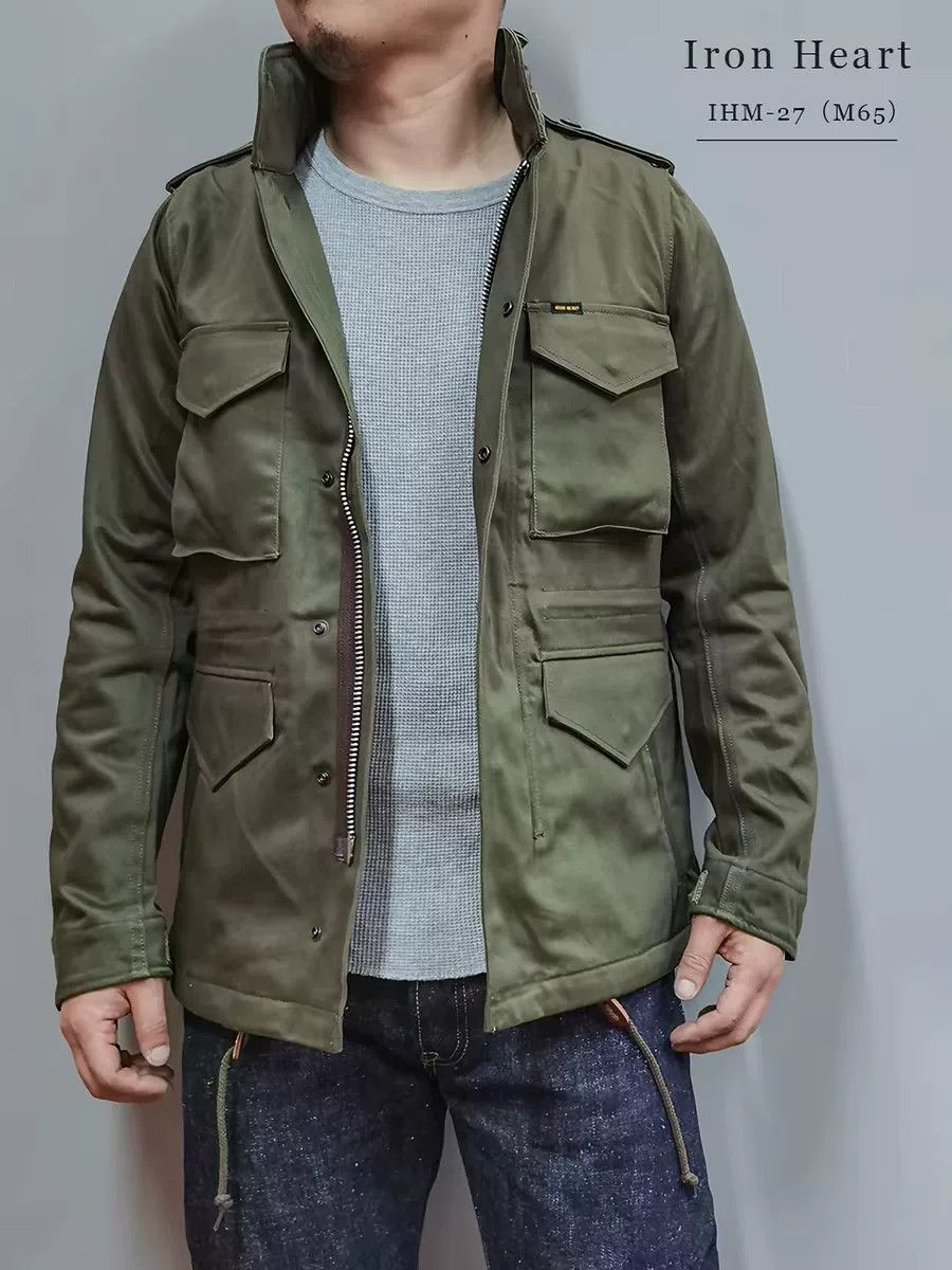 Iron Heart Iron Heart M65 Green Jacket Size US L / EU 52-54 / 3 - 1 Thumbnail