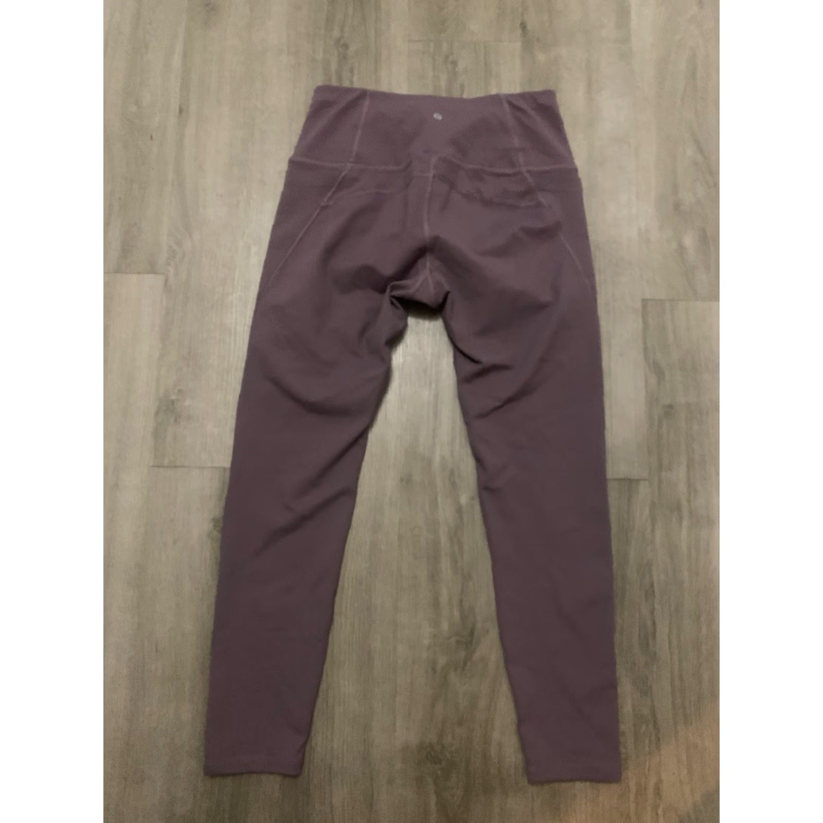 Layer 8 Layer8 Leggings Women’s SMALL Quick Dry Activewear Pull On Violet Athletic Gym Size 28" / US 6 / IT 42 - 3 Thumbnail