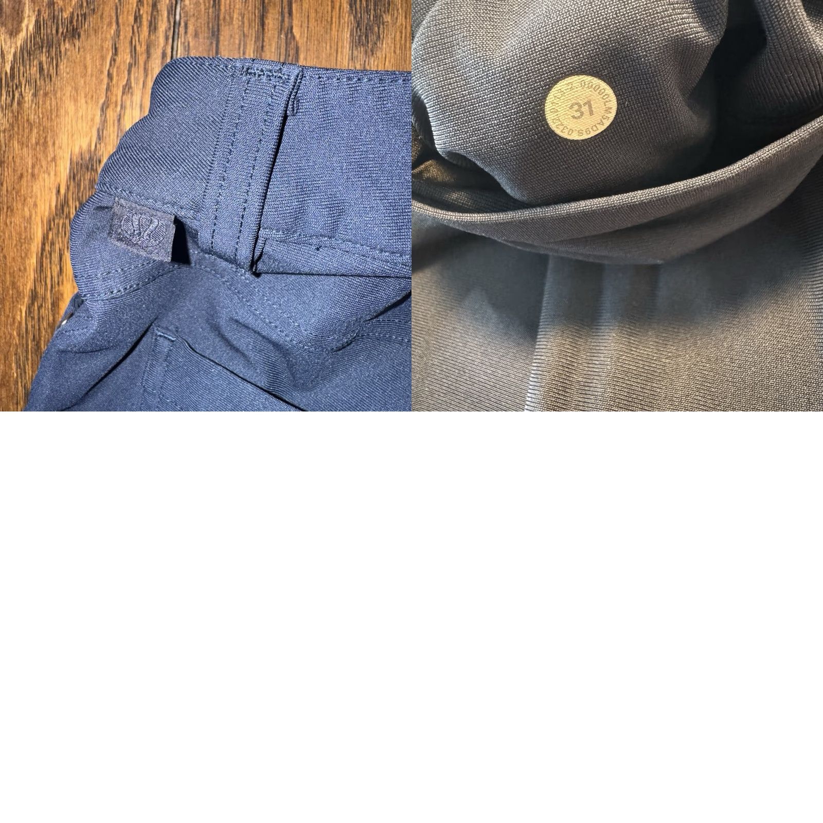 Lululemon Lululemon Men’s Blue Pants 31x30 Stretch Zip Pocket Regular Size US 31 - 8 Thumbnail