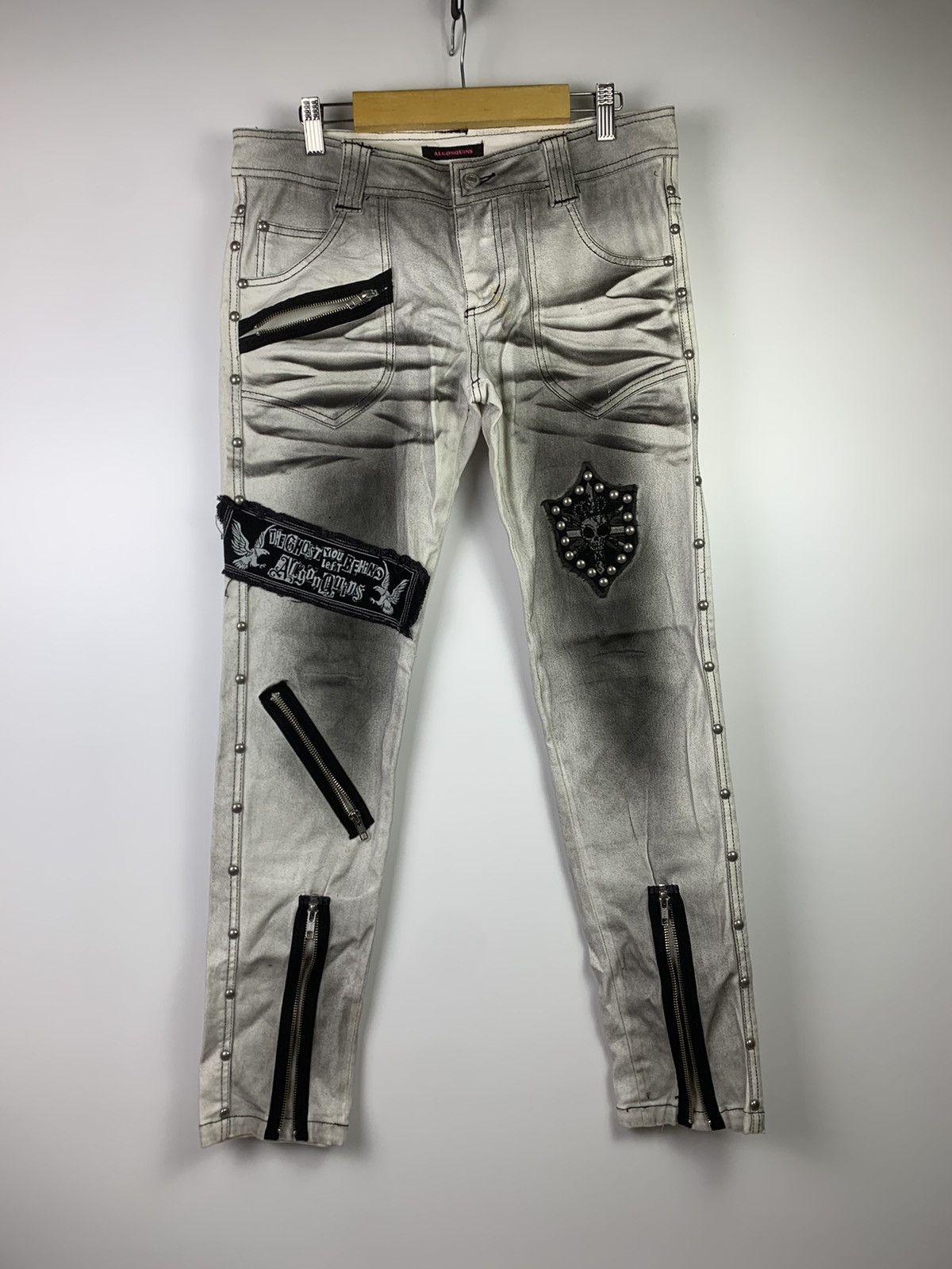 Hysteric Glamour ALGONQUINS patch punk style japanese Size US 31 - 1 Thumbnail