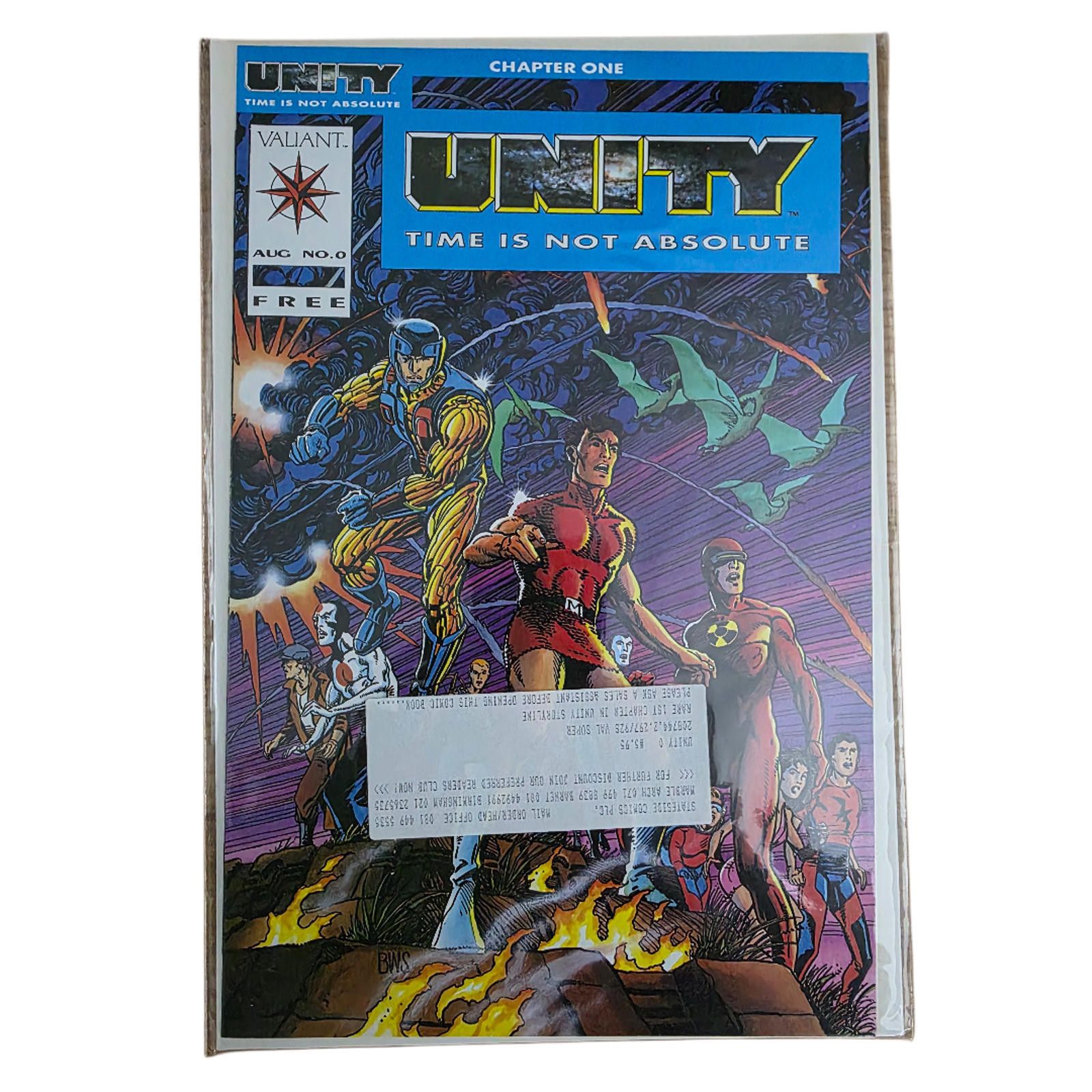 United Colors Of Benetton Valiant Unity #0 1992 Chapter 1 Erica Pierce Comic (C) Size ONE SIZE - 5 Thumbnail