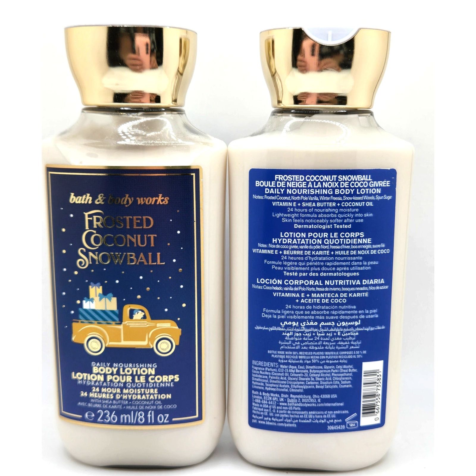 Other NEW Bath & Body Works Frosted Coconut Snowball Body Lotion Size ONE SIZE - 2 Thumbnail