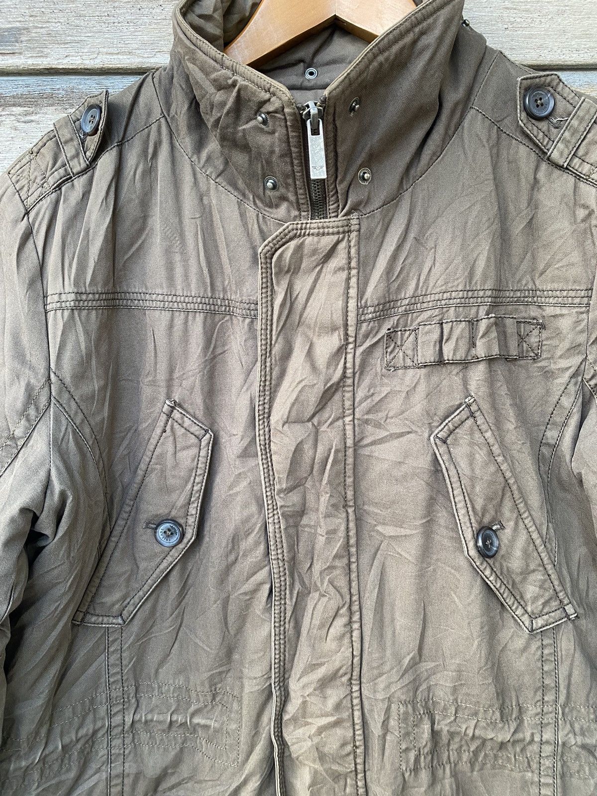 If Six Was Nine × Japanese Brand FRJ Jeans military design jacket Size US L / EU 52-54 / 3 - 7 Thumbnail