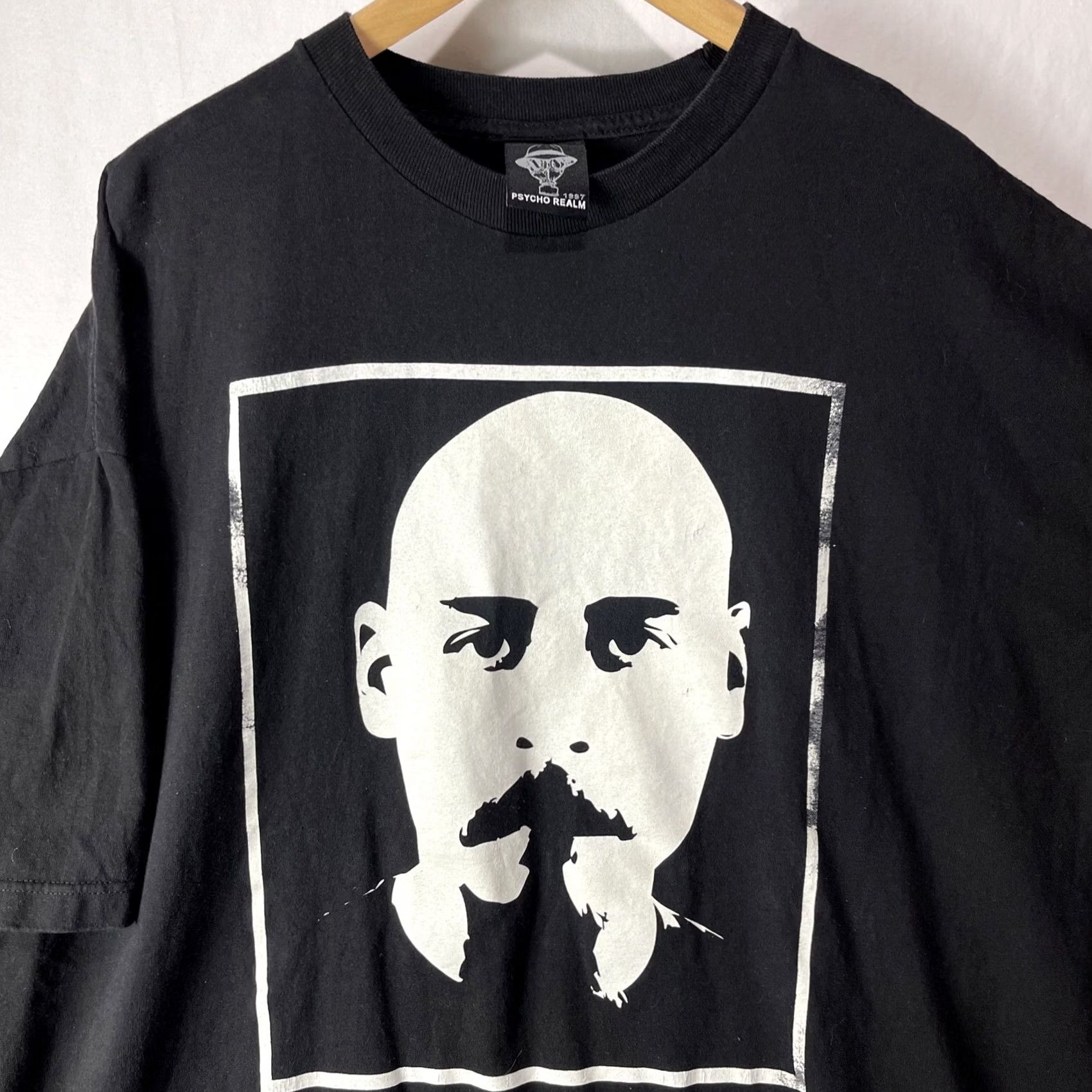 Vintage Vintage Psycho Realm Shirt Mens 3XL Black Big Duke Gangster Rap Tee Hip Hop Size US XXL / EU 58 / 5 - 4 Thumbnail