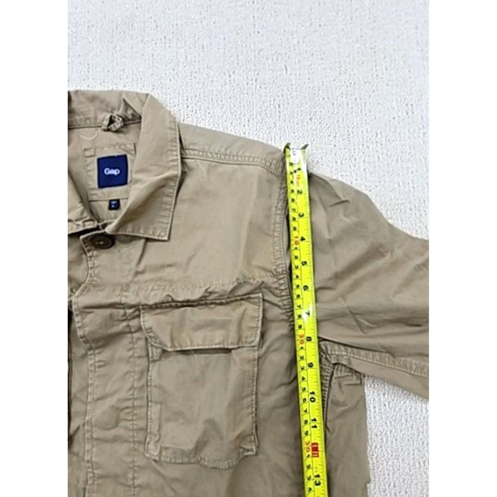 Gap Gap Khaki Canvas Utility Cargo Jacket S Men Size US S / EU 44-46 / 1 - 6 Thumbnail