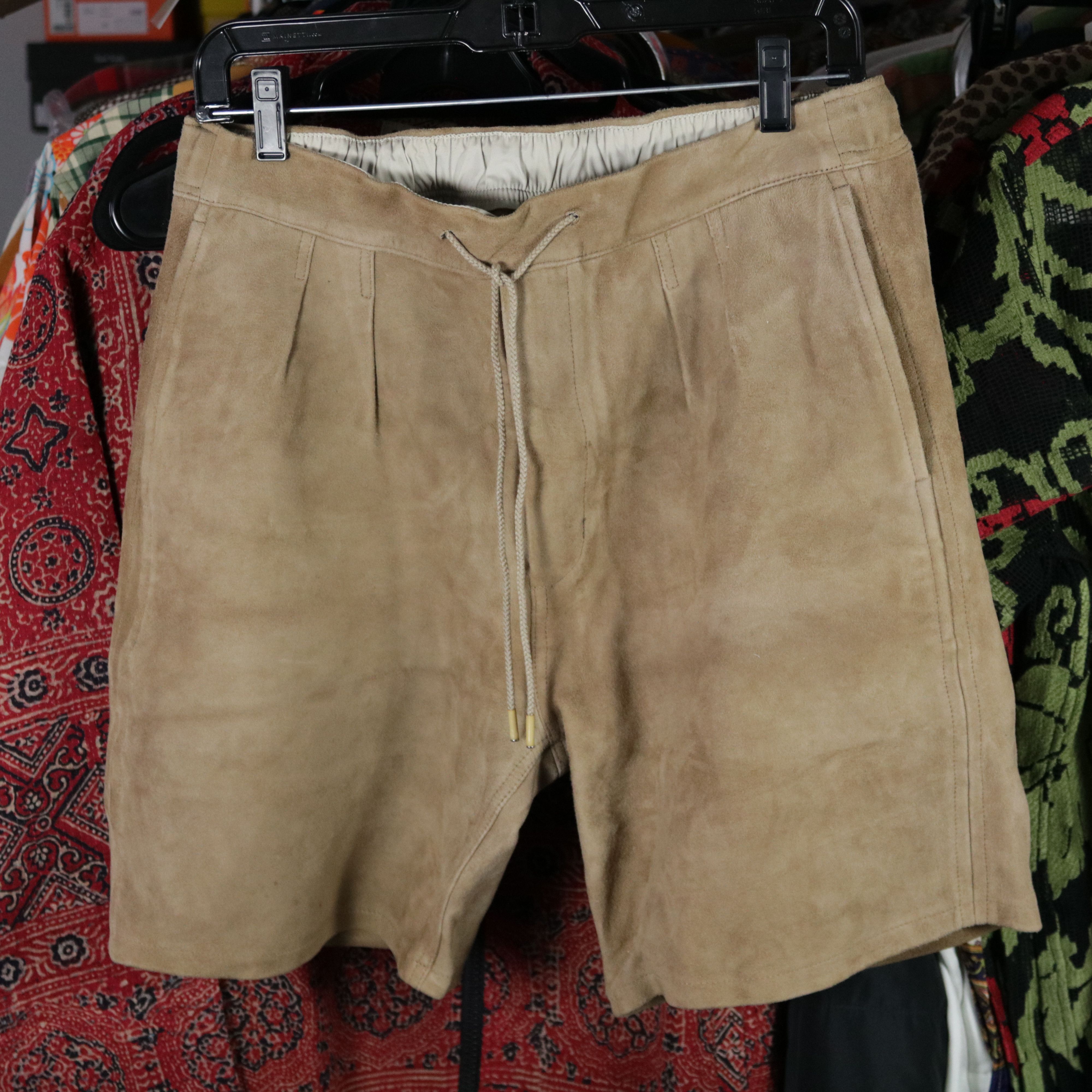 Nonnative Nonnative Suede Shorts Size 1 Japan Size US 30 / EU 46 - 1 Thumbnail