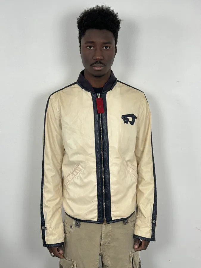 Armani Armani jeans White Kanji Nylon Jacket Size US M / EU 48-50 / 2 - 2 Thumbnail