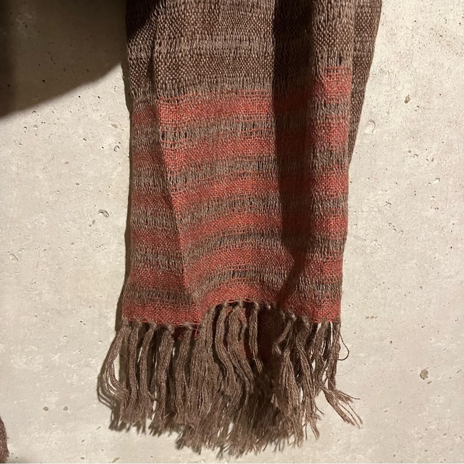 Other Living Threads NWT Ketzah Handmade Boho Scarf Wrap 20x80 Size ONE SIZE - 2 Thumbnail
