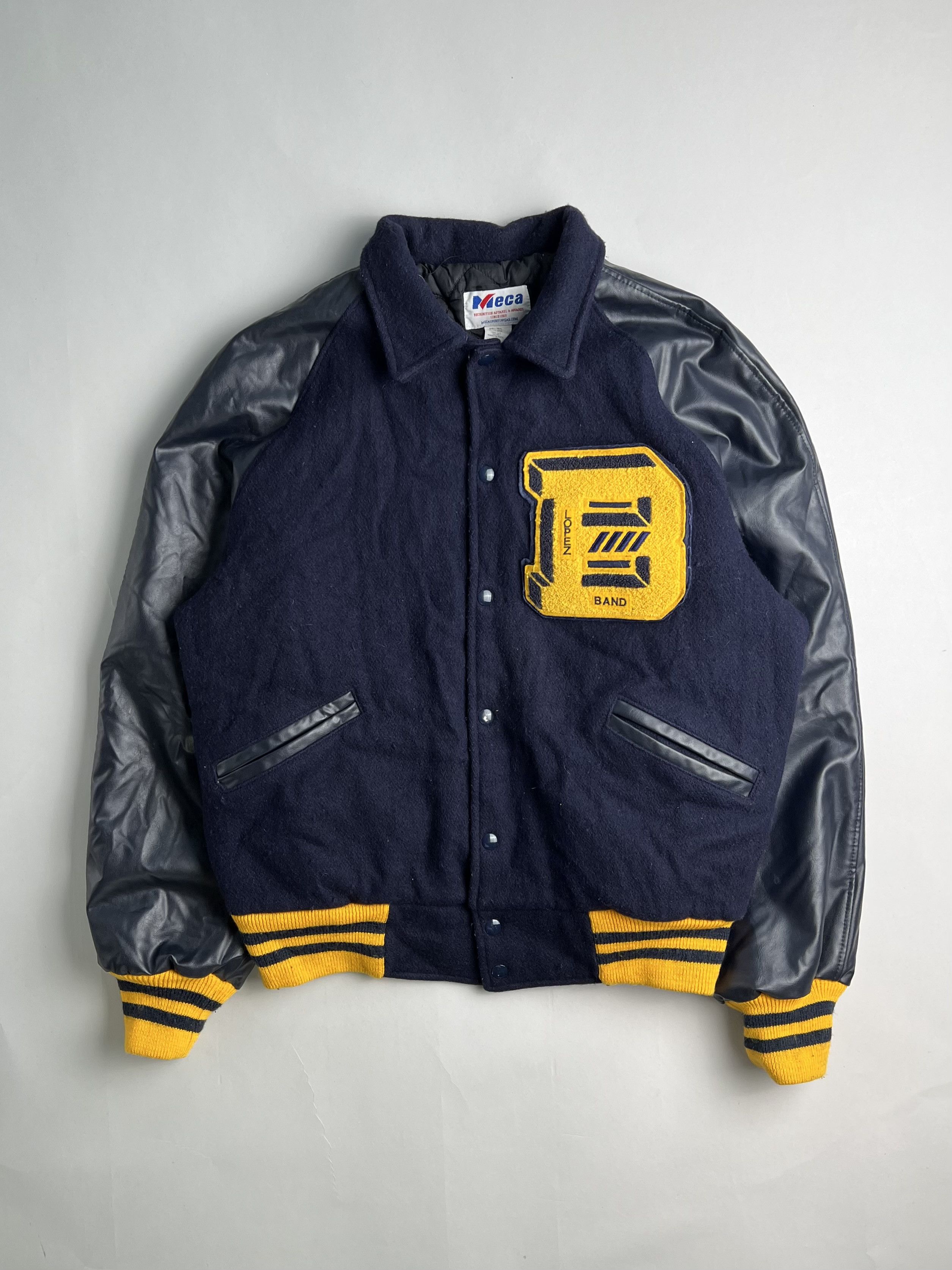 Other VINTAGE VARSITY JACKET MECA MADE IN USA 1990S Size US XL / EU 56 / 4 - 1 Thumbnail