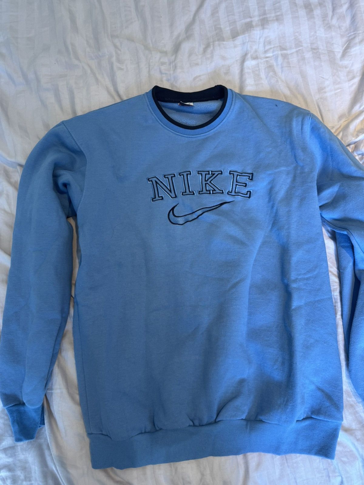 Light blue Nike sweatshirt