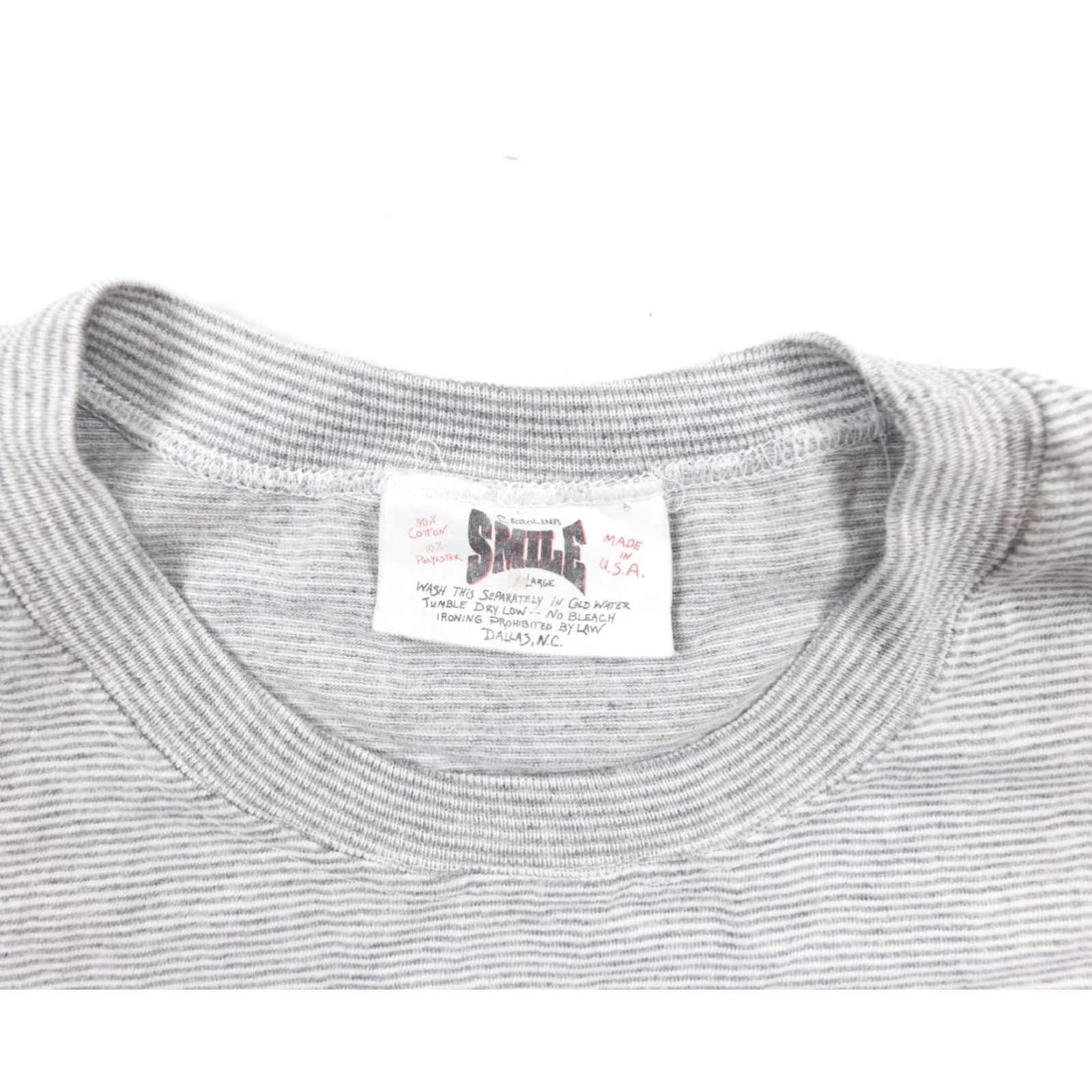 Vintage VINTAGE Maui Hawaii T-Shirt Unisex Adults XL Gray Striped 90s Single Stitch Crew Neck Hawaiian Logo 90s Mens Womens Size US XL / EU 56 / 4 - 4 Thumbnail