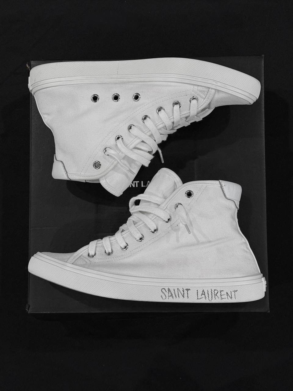 Saint Laurent Paris Saint Laurent «Malibu» Sneakers Size US 8 / IT 38 - 4 Thumbnail