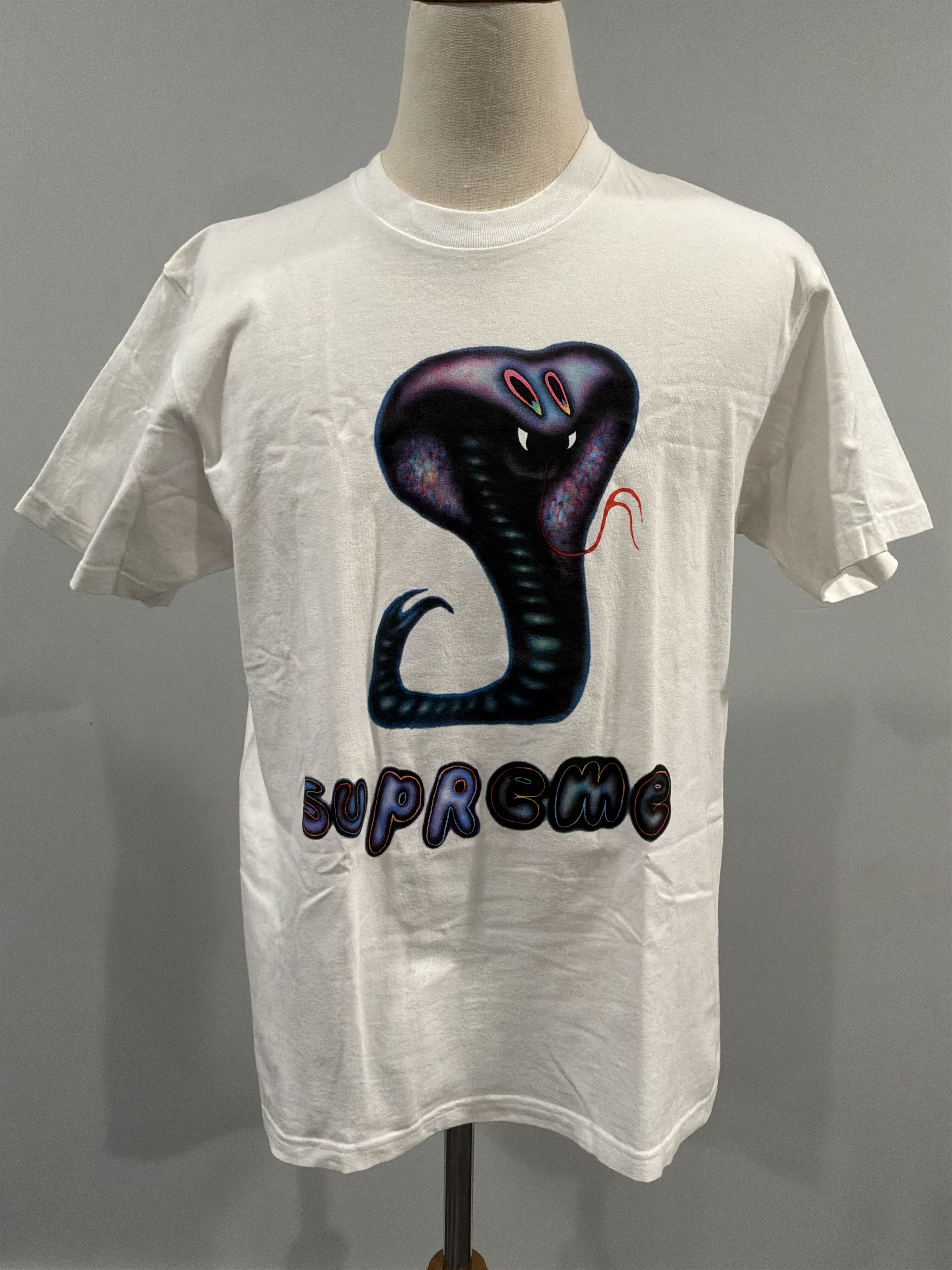 Supreme SS21 Snake Tee DS Size US M / EU 48-50 / 2 - 1 Thumbnail