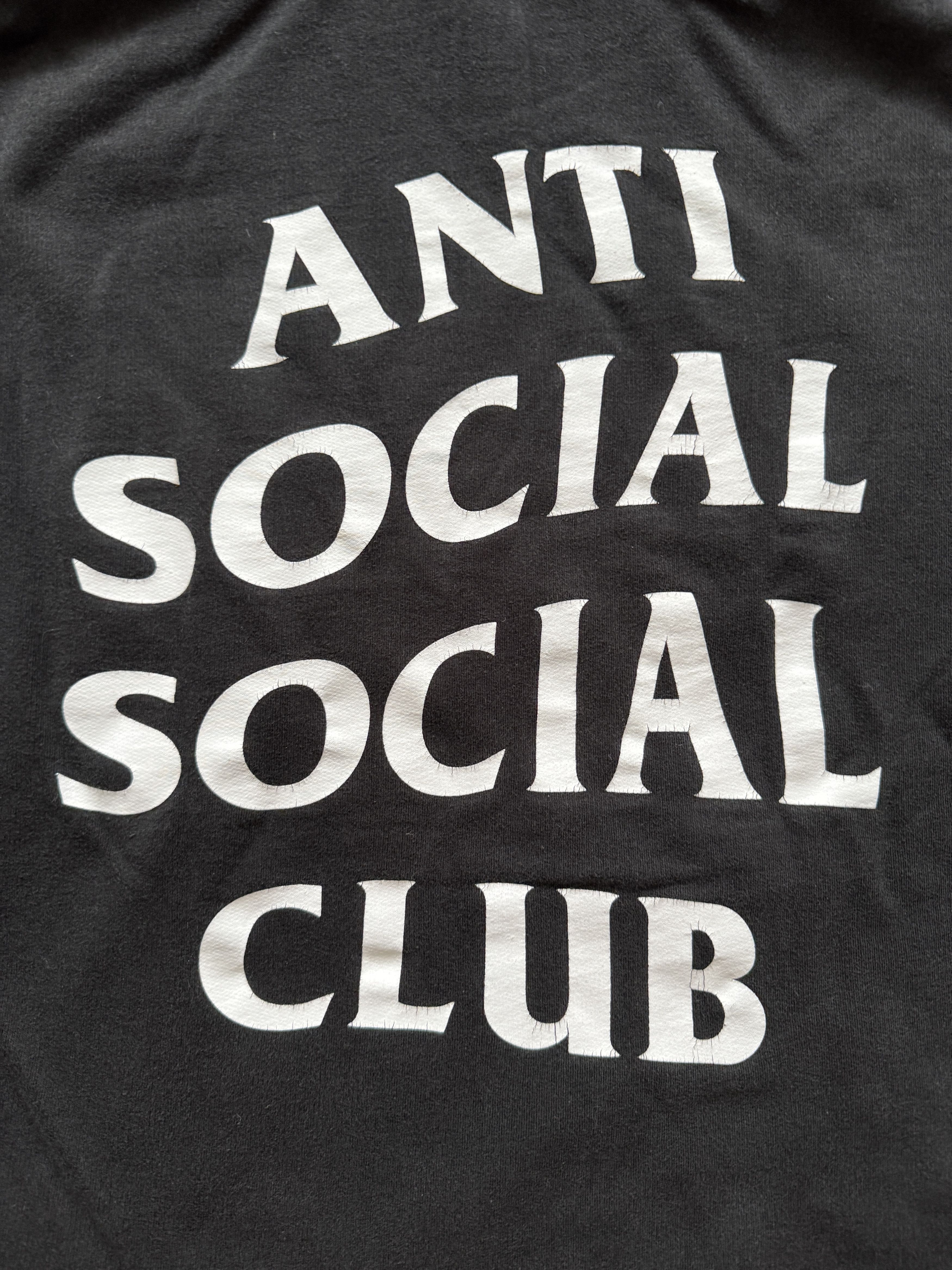 Anti Social Social Club Anti Social Social Club Black Hoodie Size US S / EU 44-46 / 1 - 5 Thumbnail