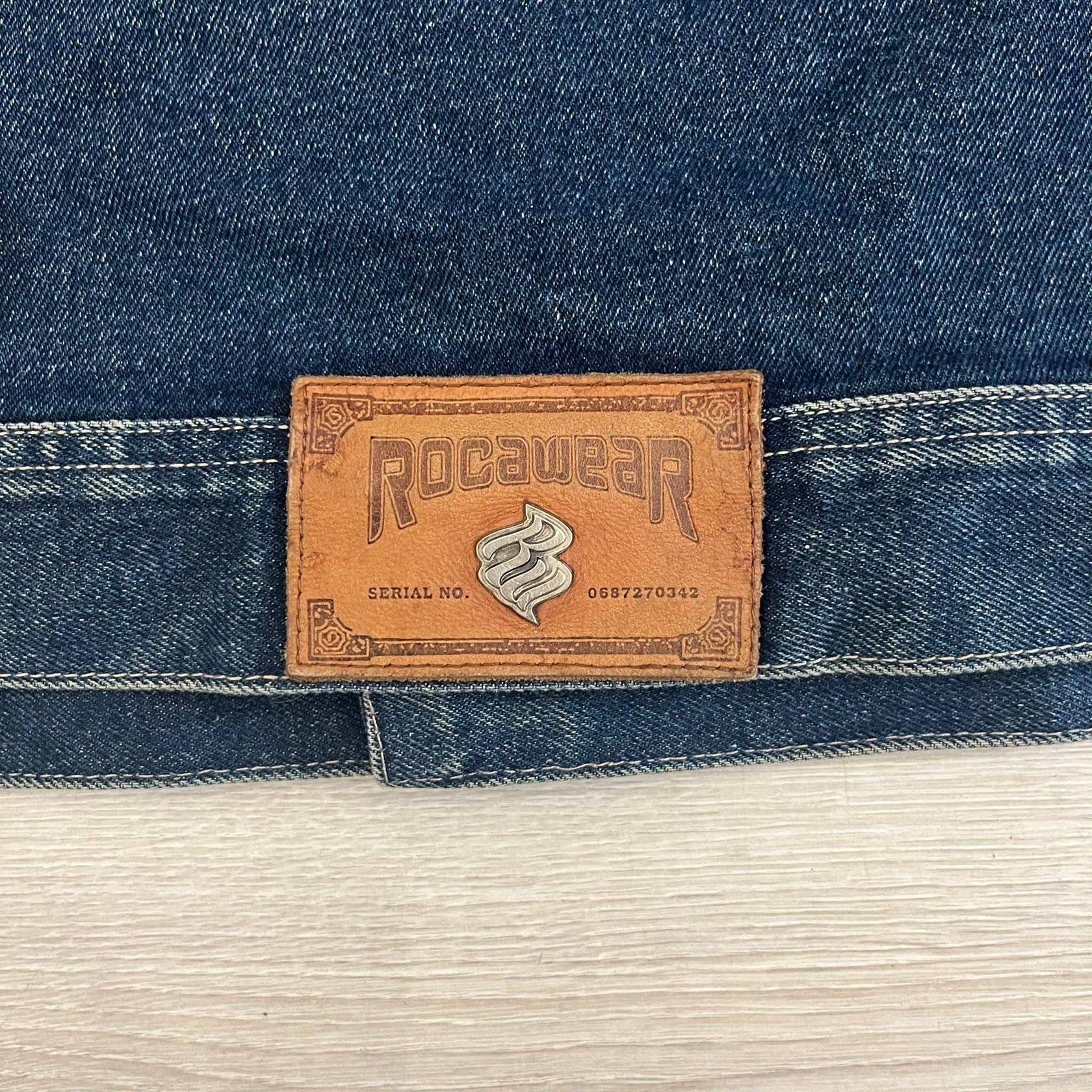Rocawear Rocawear Blue 2000's Denim Jacket Size US XL / EU 56 / 4 - 6 Thumbnail