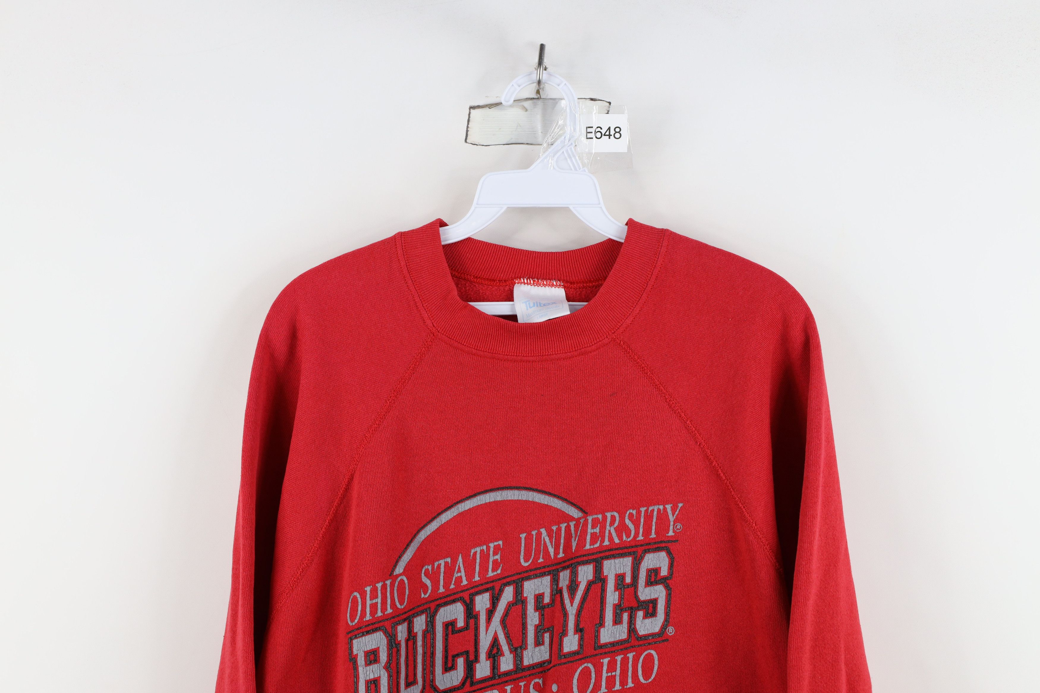 Vintage Vintage 90s Spell Out Ohio State University Sweatshirt USA Size US L / EU 52-54 / 3 - 2 Thumbnail
