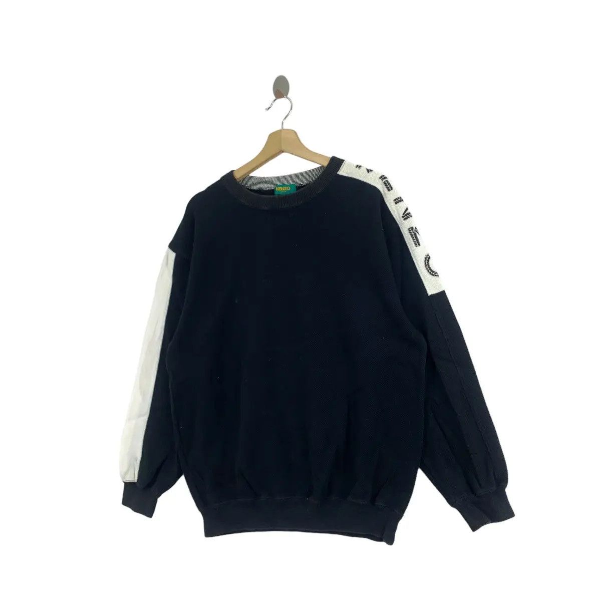 Kenzo Vintage KENZO PARIS GOLF Collection Side Tape Sweatshirt Size XL / US 12-14 / IT 48-50 - 3 Thumbnail