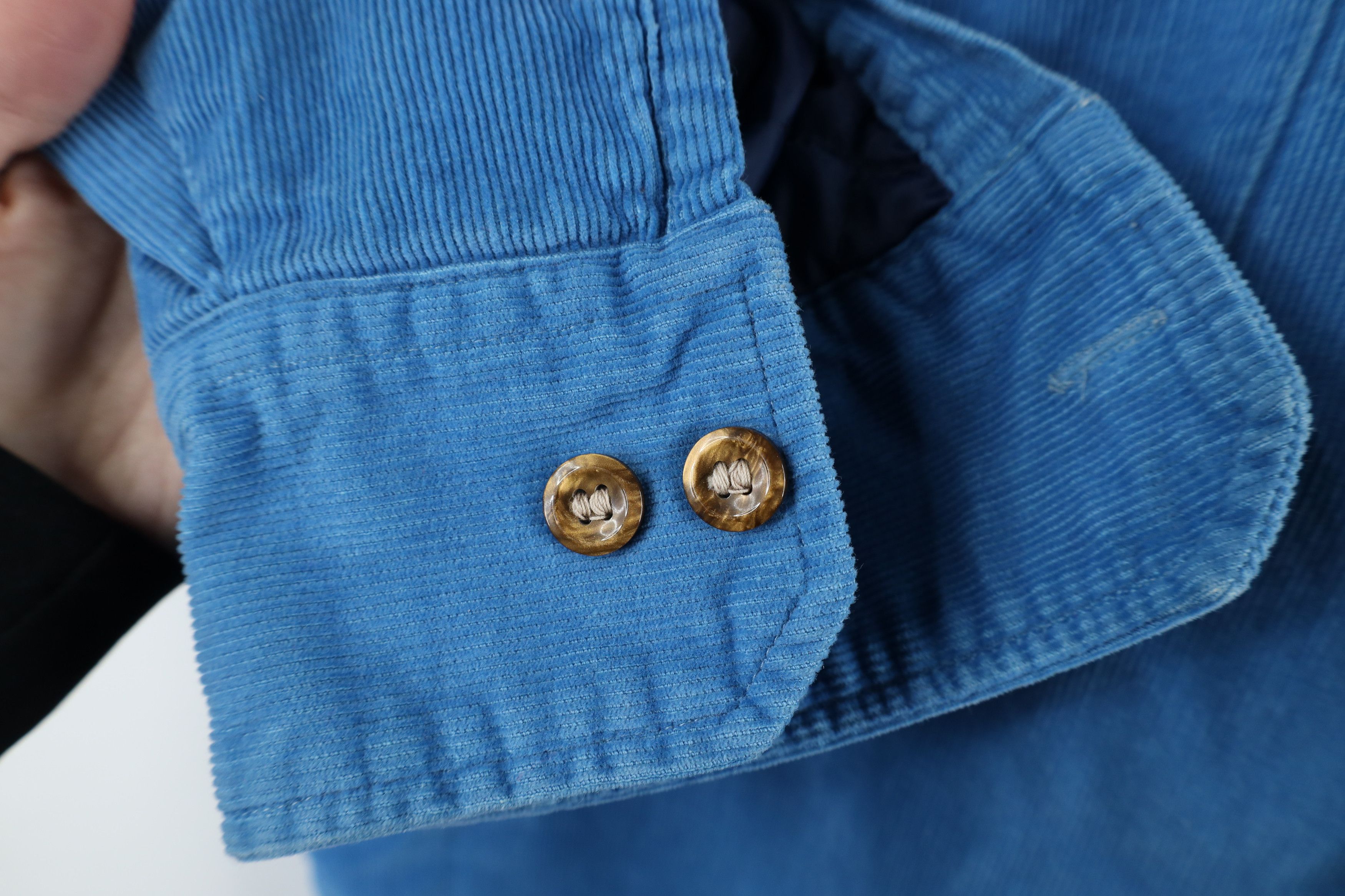 Vintage Vintage 70s Streetwear Corduroy Shirt Jacket Jac Shirt Size US XL / EU 56 / 4 - 4 Thumbnail