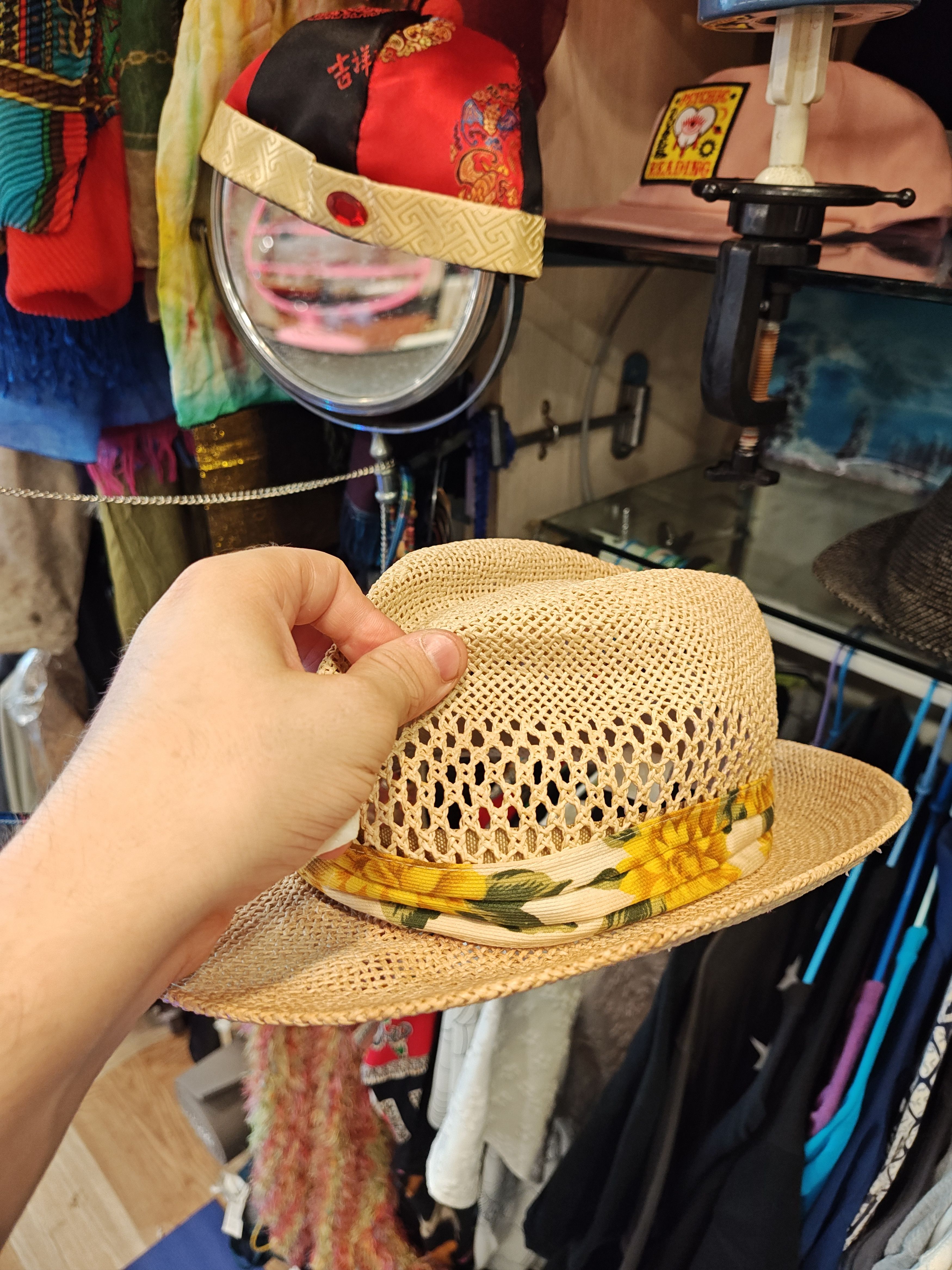 Other Straw hat with sunflower sash Size ONE SIZE - 2 Thumbnail